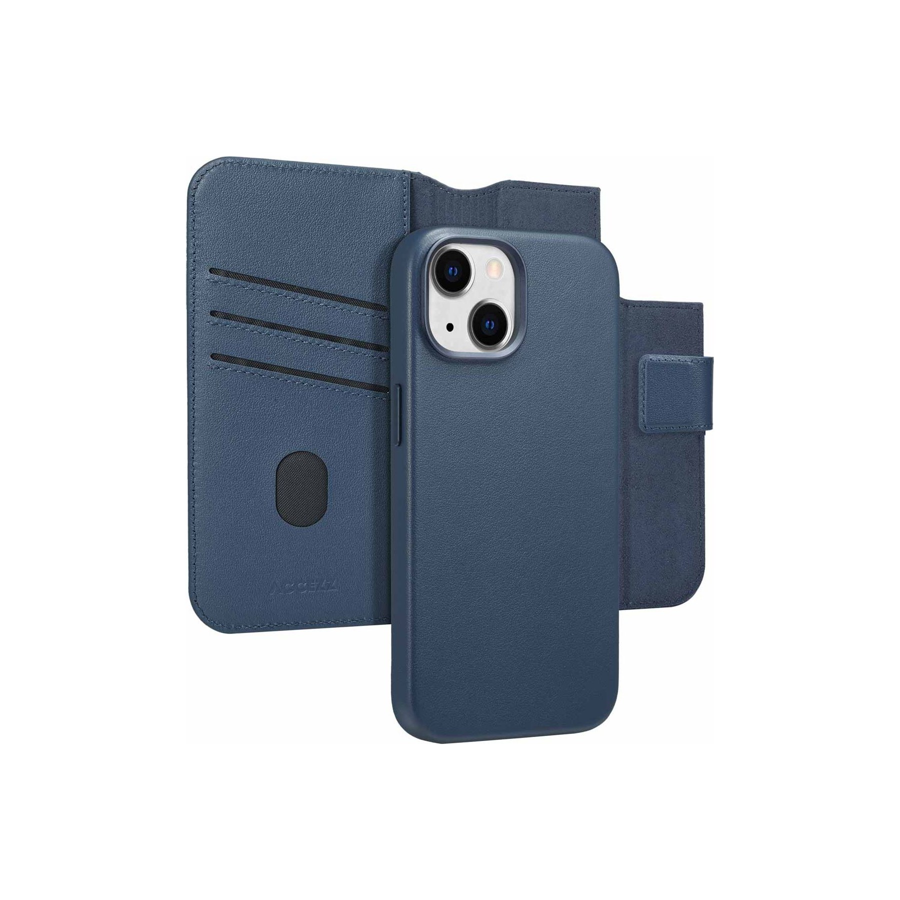 Coque étui ACCEZZ pour Apple iPhone 15 - Nightfall Blue