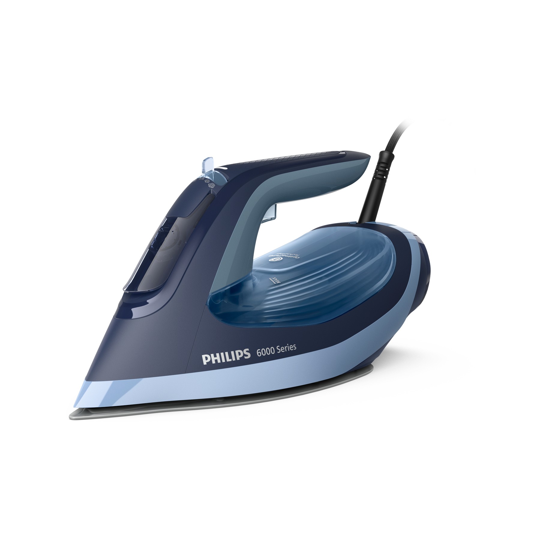 Fer à repasser PHILIPS DST6120/20 fer à vapeur Série 6000 Bleu/Noir, 2600W