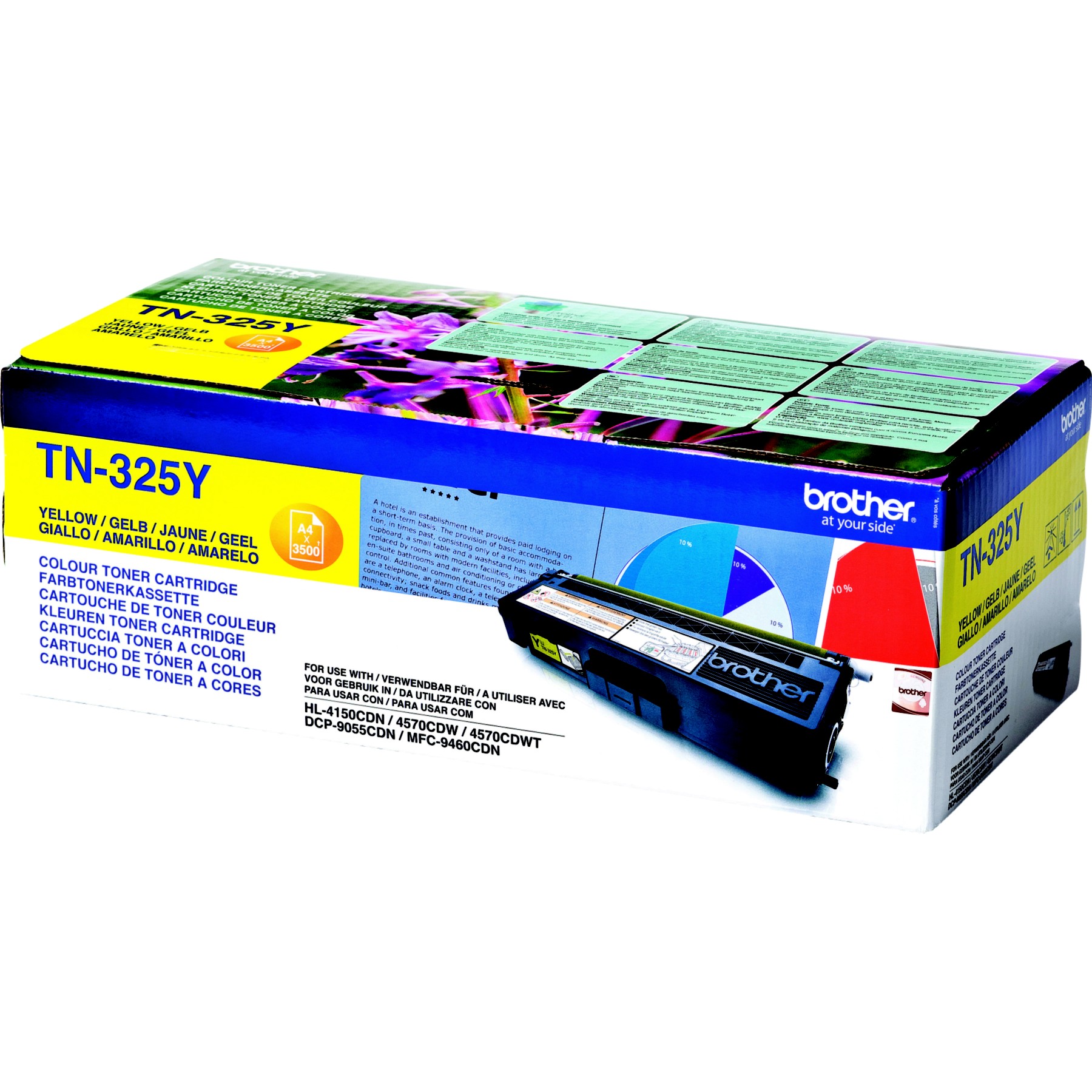 Toner BROTHER TN325Y XL
