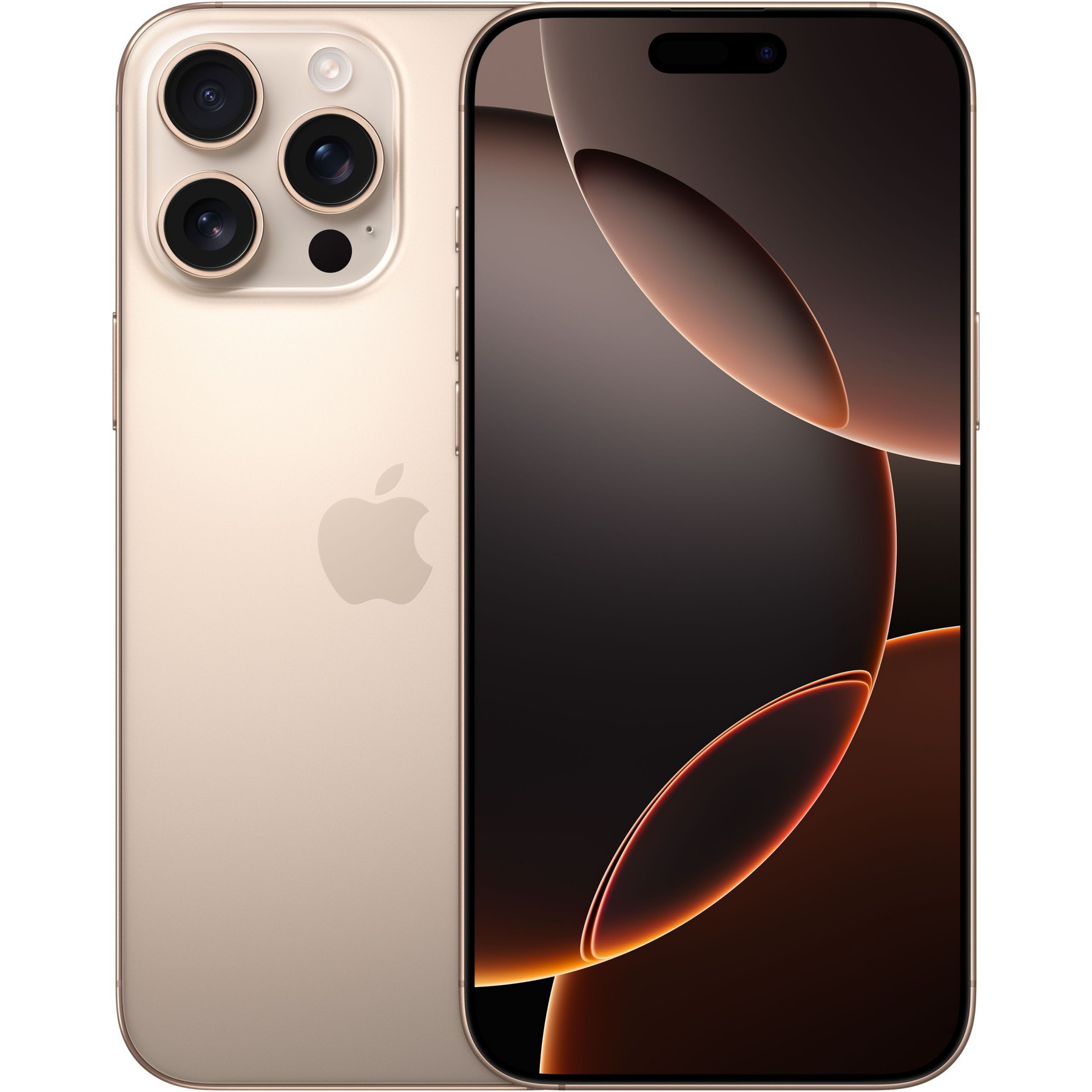 Smartphone APPLE iPhone 16 Pro Max Titane Sable 256Go Reconditionné