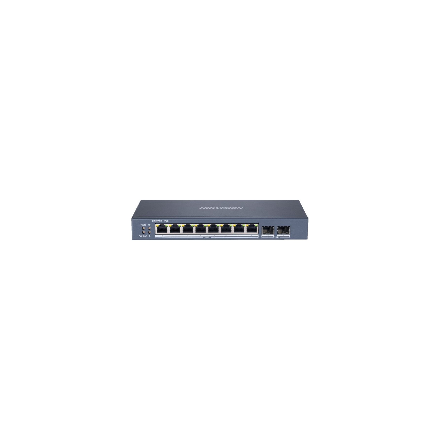 Switch ethernet HIKVISION Switch PoE manageable longue distance 10