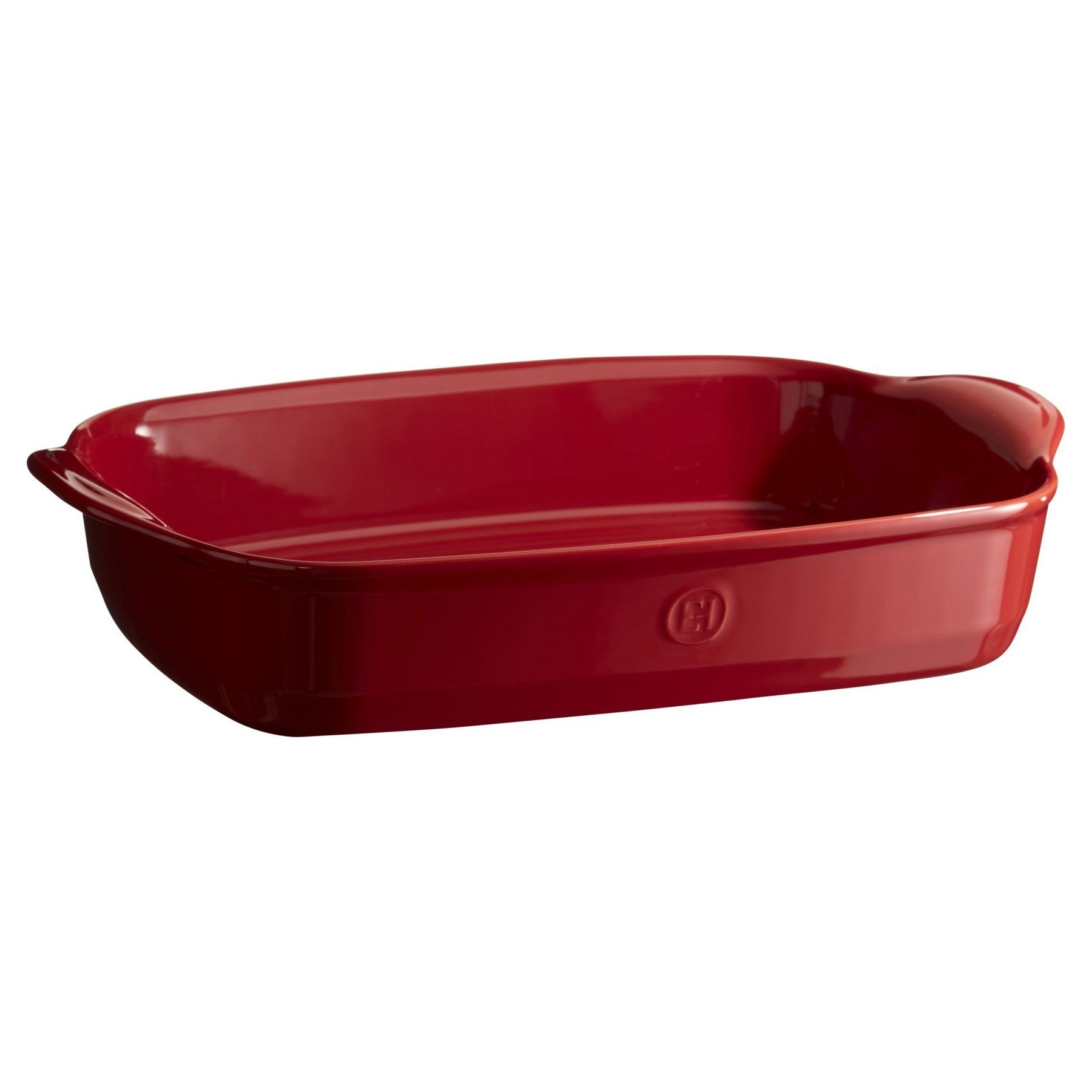 Plat au four EMILE HENRY rectangulaire 43x27cm Grand Cru rouge