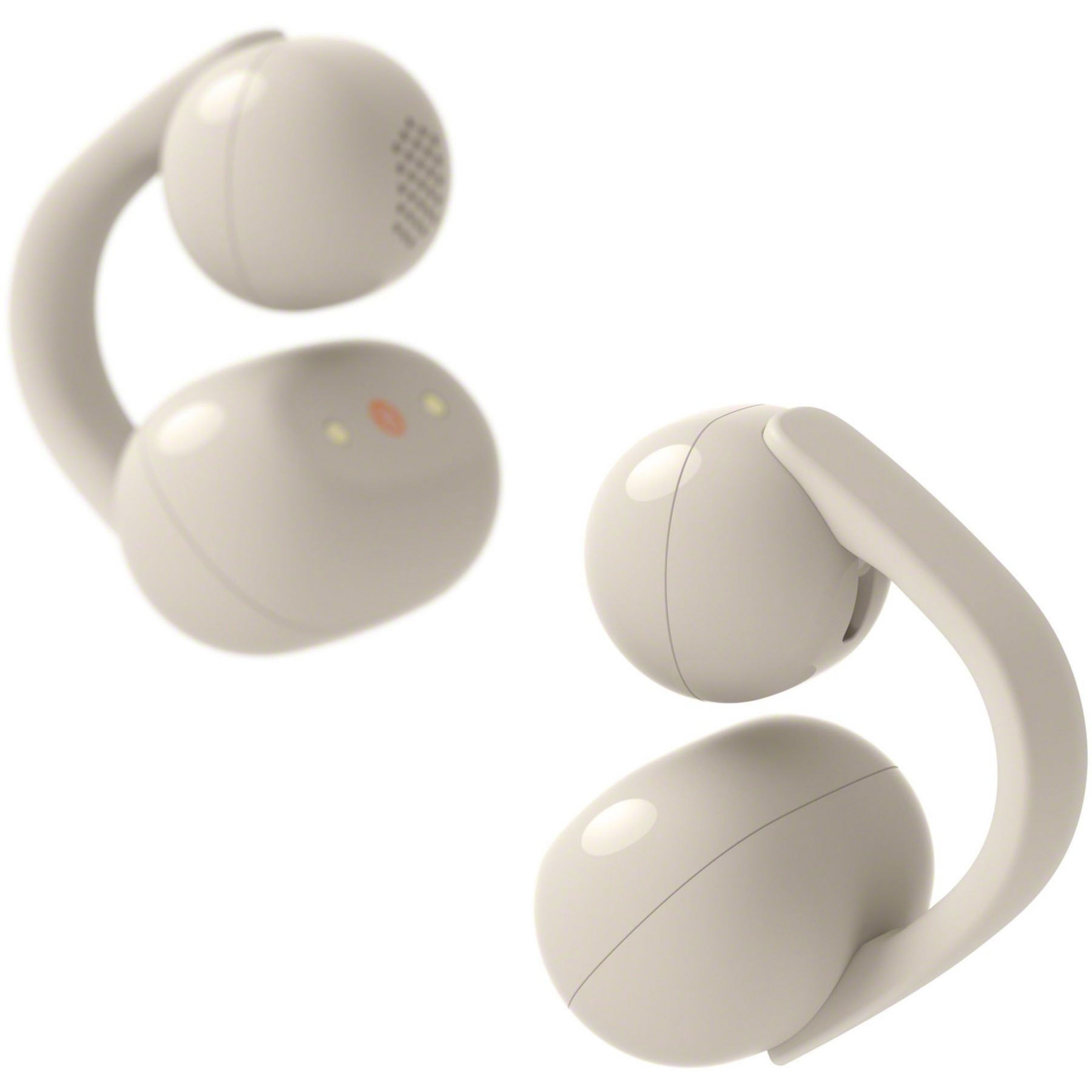 Ecouteurs SONY Linkbuds Clip Crème