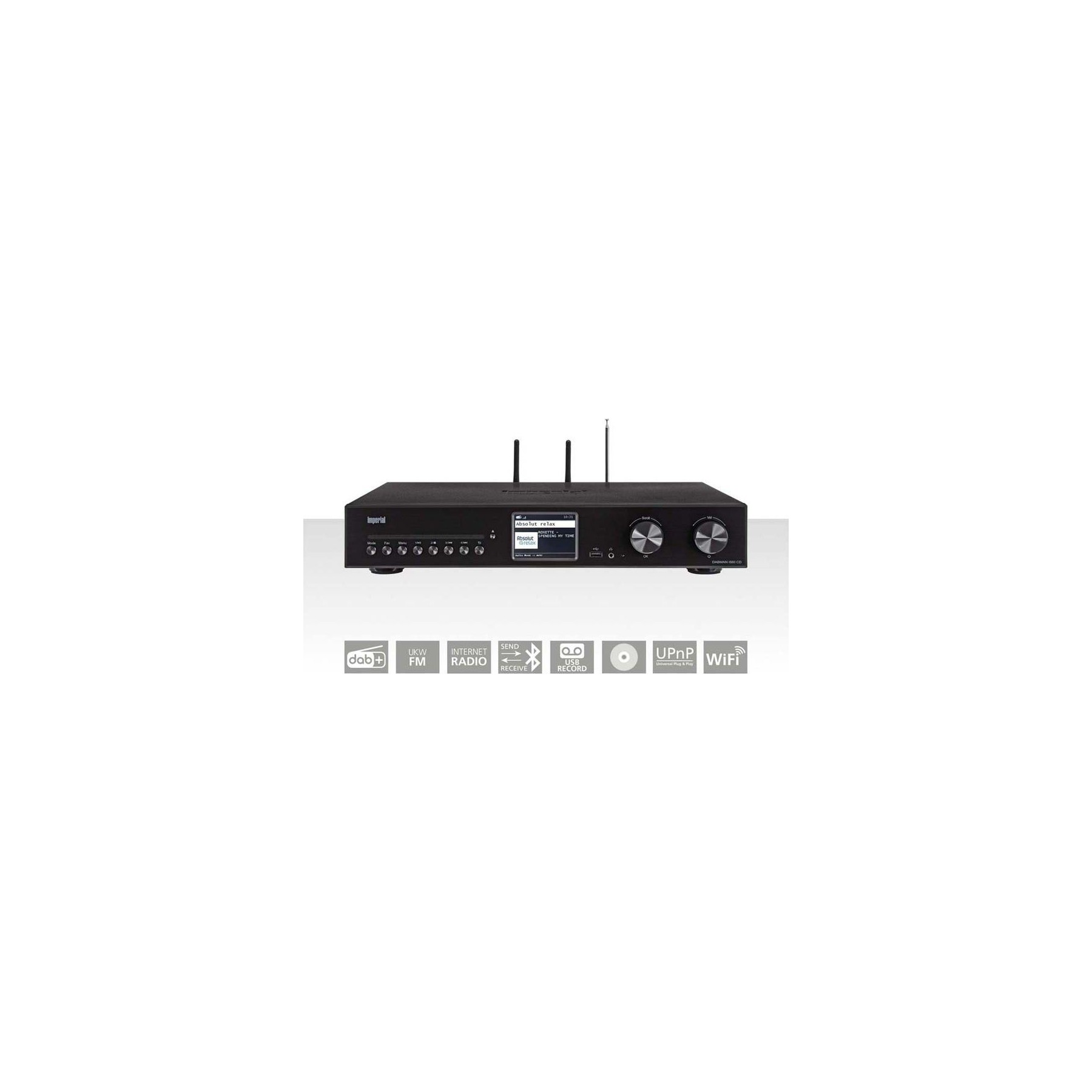 Radio DAB IMPERIAL Radio DAB+ DABMAN i450 Internet Noir
