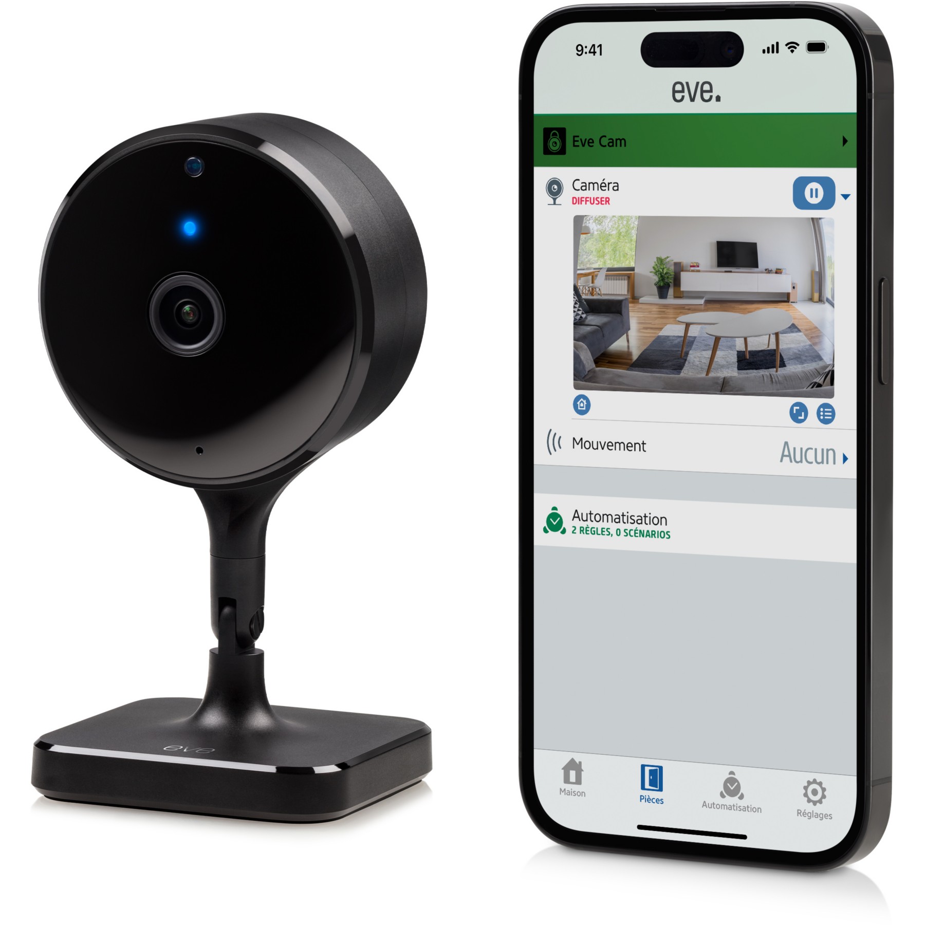 Caméra de surveillance EVE Cam Wifi