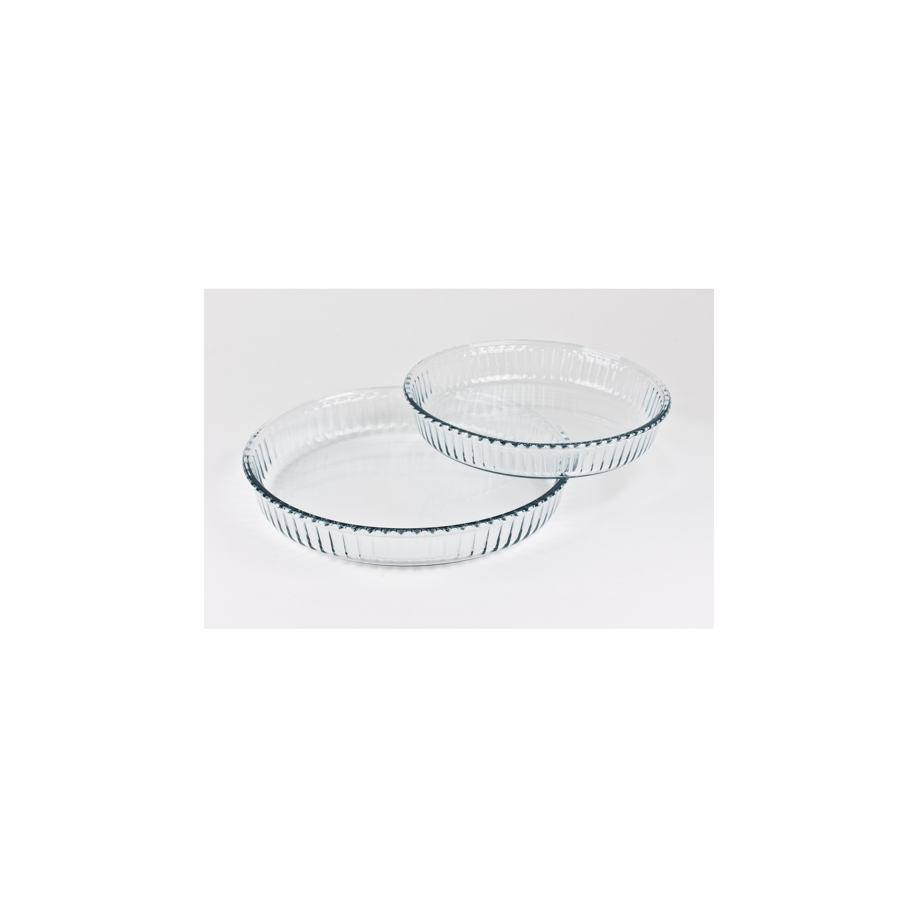 Moule à tarte BORCAM 26 et 32 cm lot de 2
