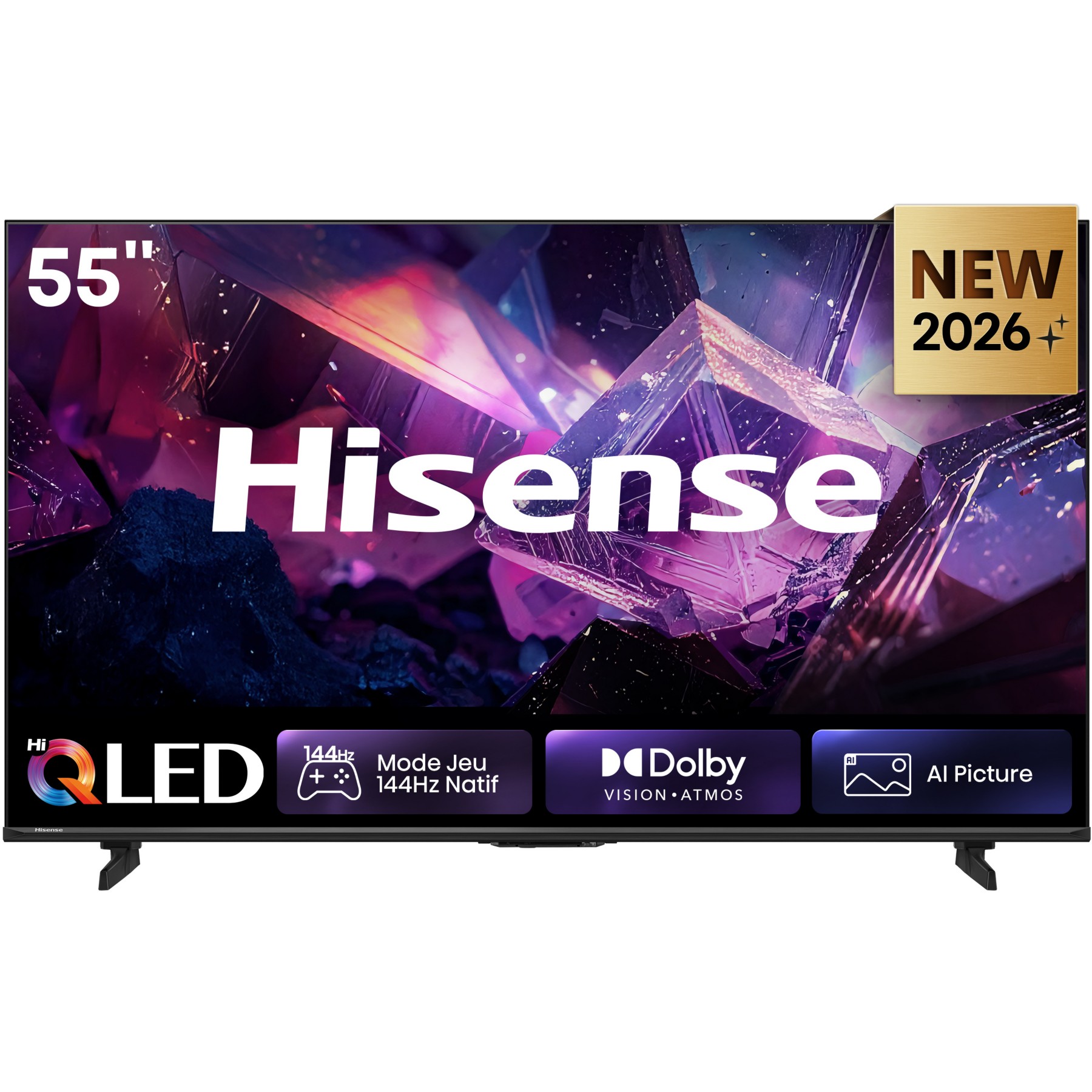 TV QLED HISENSE 55E7S PRO (2026) 55" (139 cm) 4K - 144Hz, Smart TV