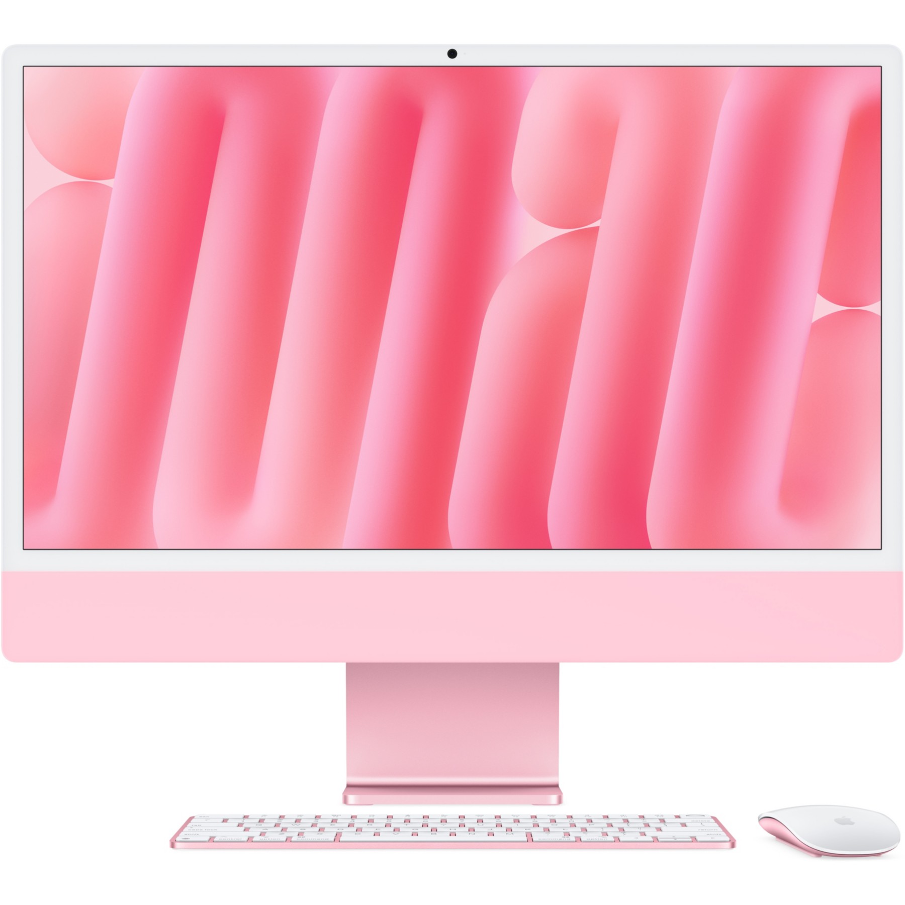 Ordinateur Apple IMAC 24" Ecran Retina 4,5K Puce M4 CPU 10 / GPU 10 coeurs Mémoire RAM 16Go Stockage 512Go SSD Rose