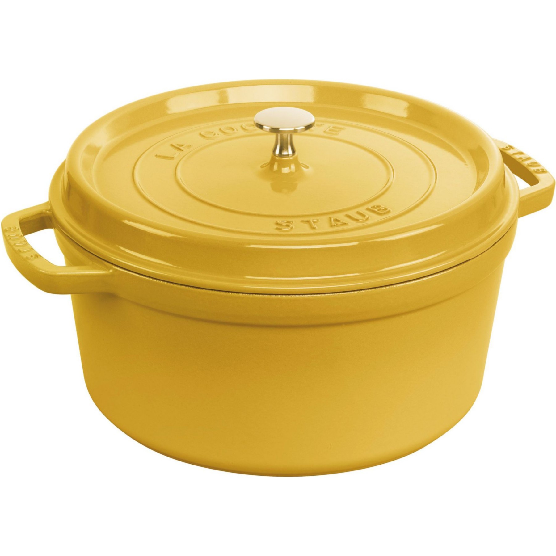 Cocotte ZWILLING 28 cm, Ronde, Citron, Fonte