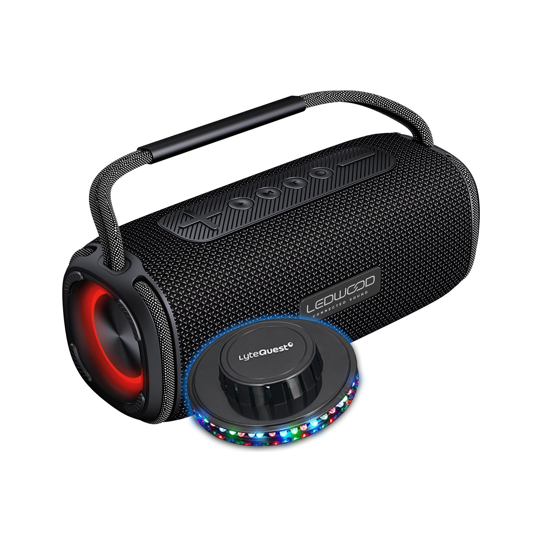 Enceinte nomade LEDWOOD Enceinte Autonome Ledwood XTR160 Black,