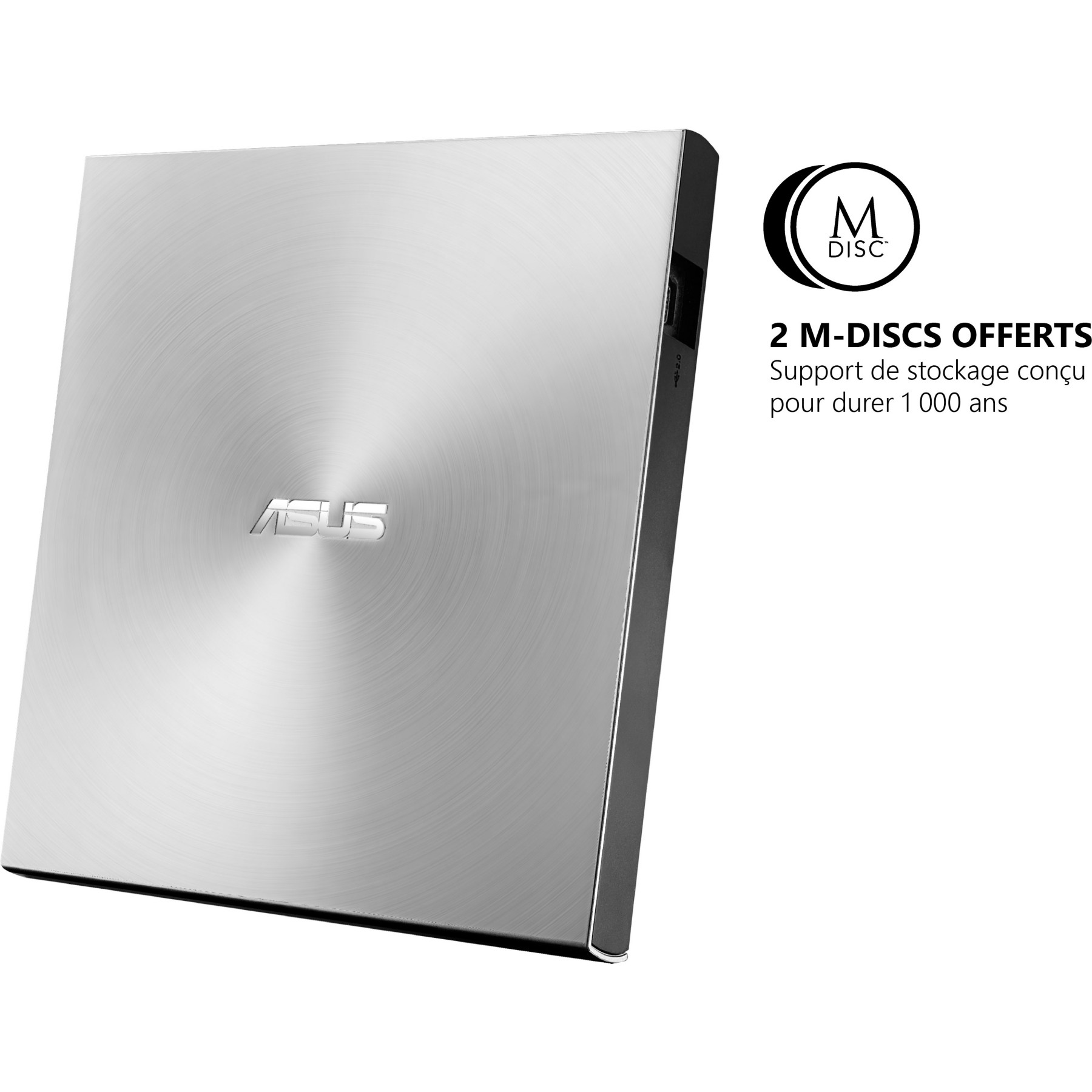 Graveur DVD Externe ASUS ext SDRW-08U7M-U/SIL/G/AS/P2G
