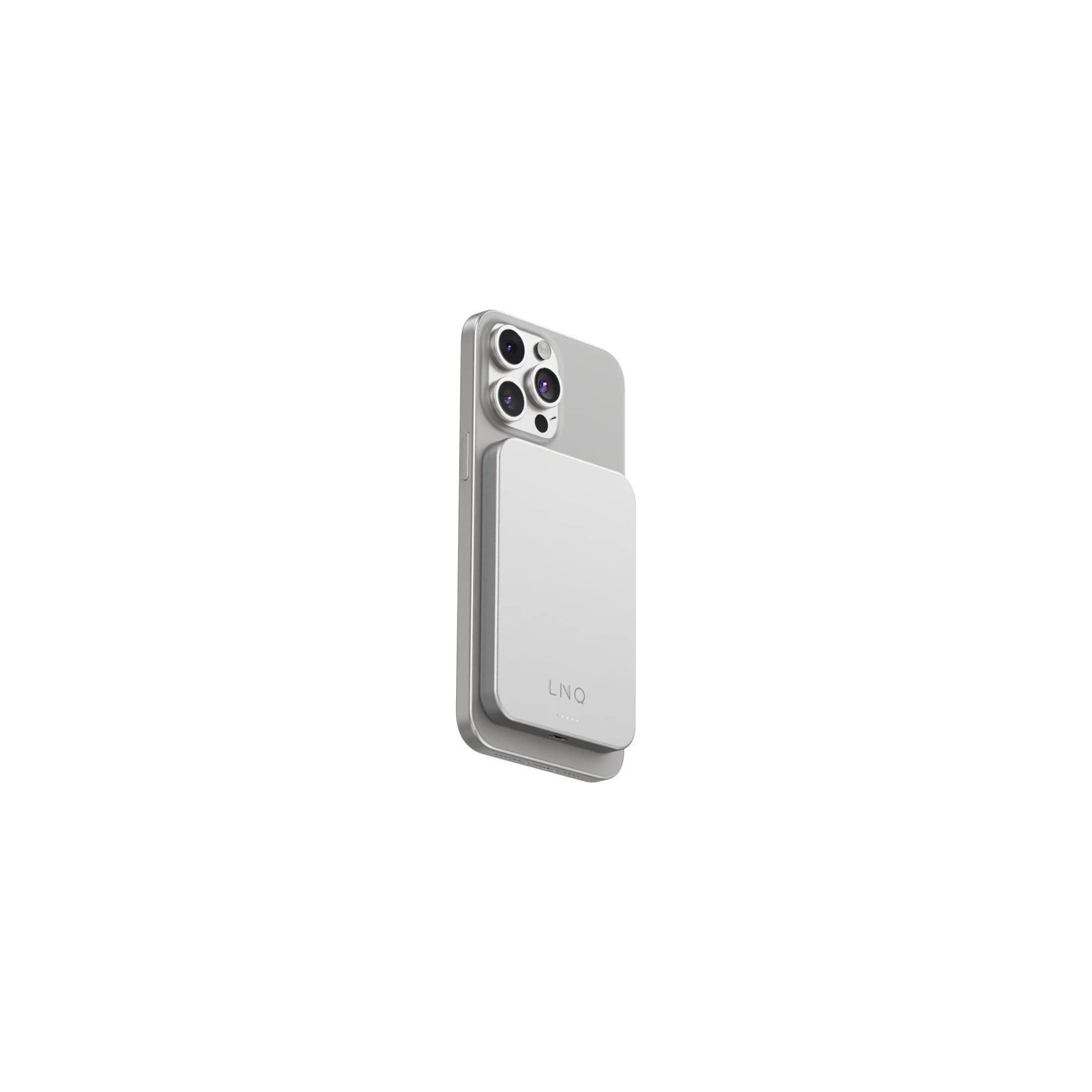 Batterie externe LINQ 5 000mAh Sans Fil Fixation Magnétique