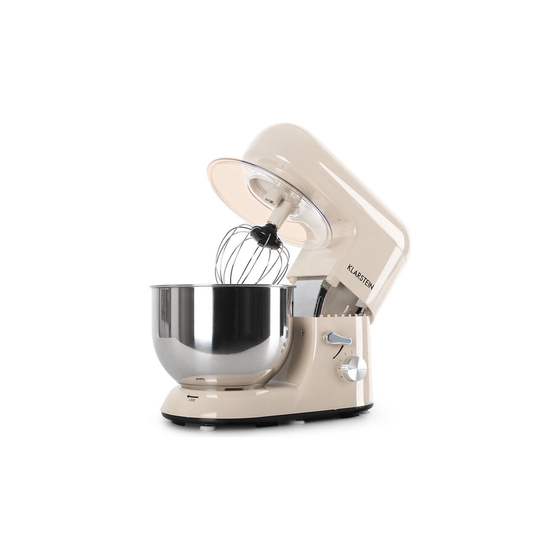 Robot pâtissier KLARSTEIN Bella 2000W 5L Crème