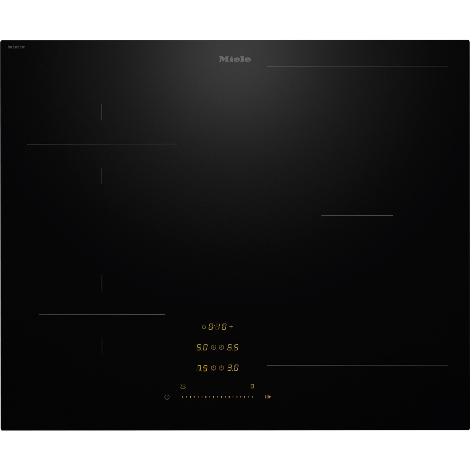 Plaque induction MIELE KM 8463 FX Noir