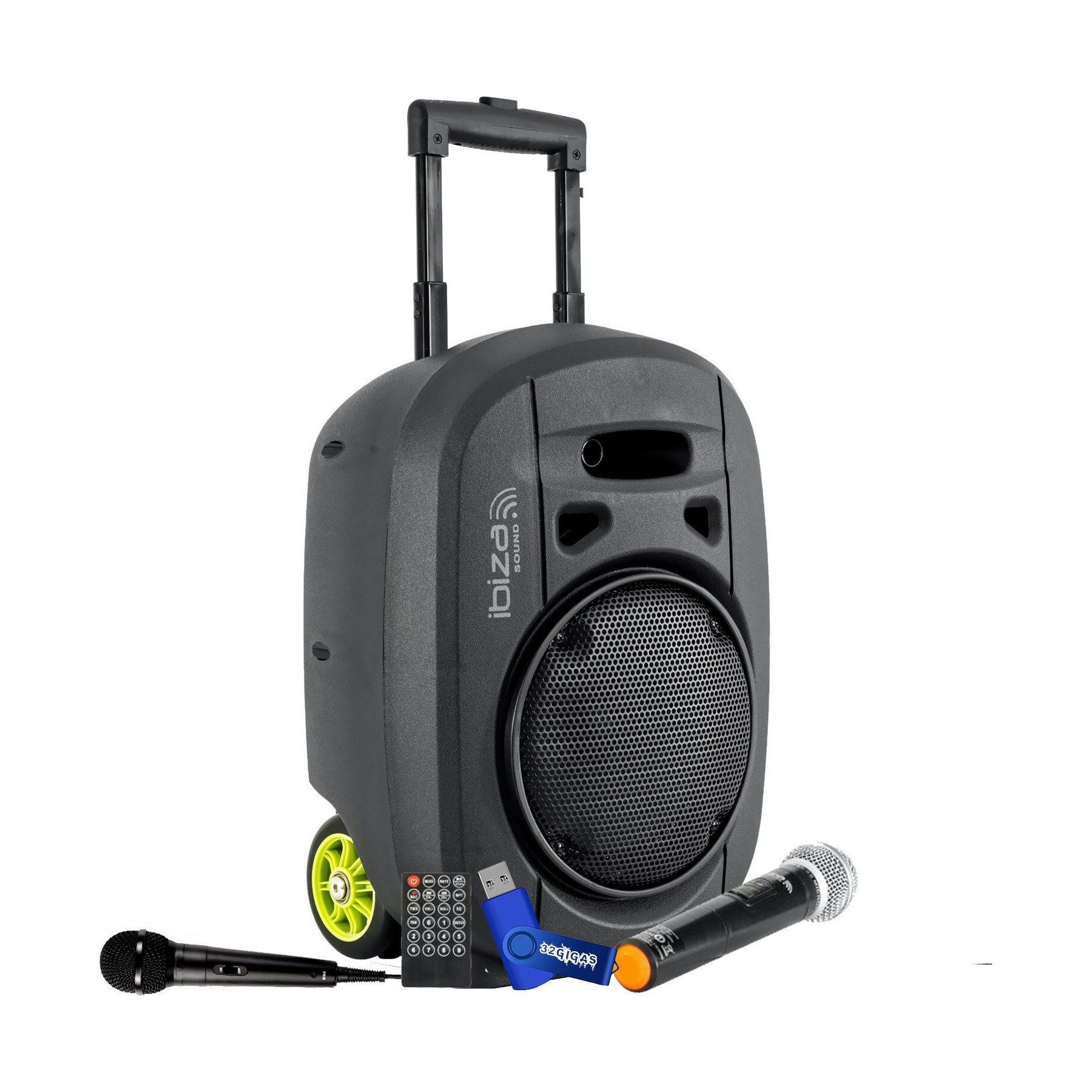 Enceinte sono IBIZA Enceinte Active Portable IBIZA SOUND POR