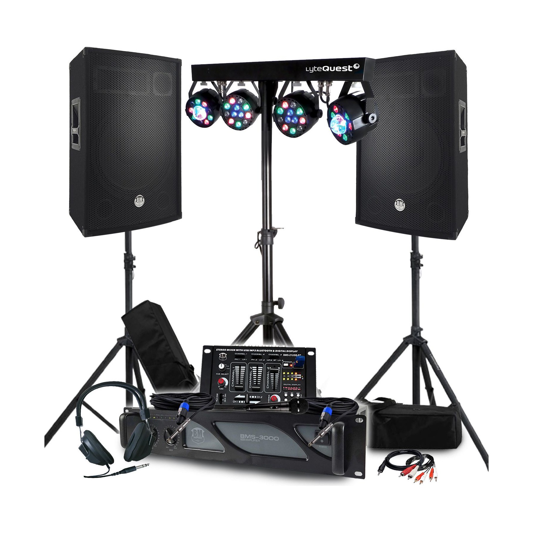 Pack sono BM SONIC Pack Sono BM SONIC Amplificateur 3000W,