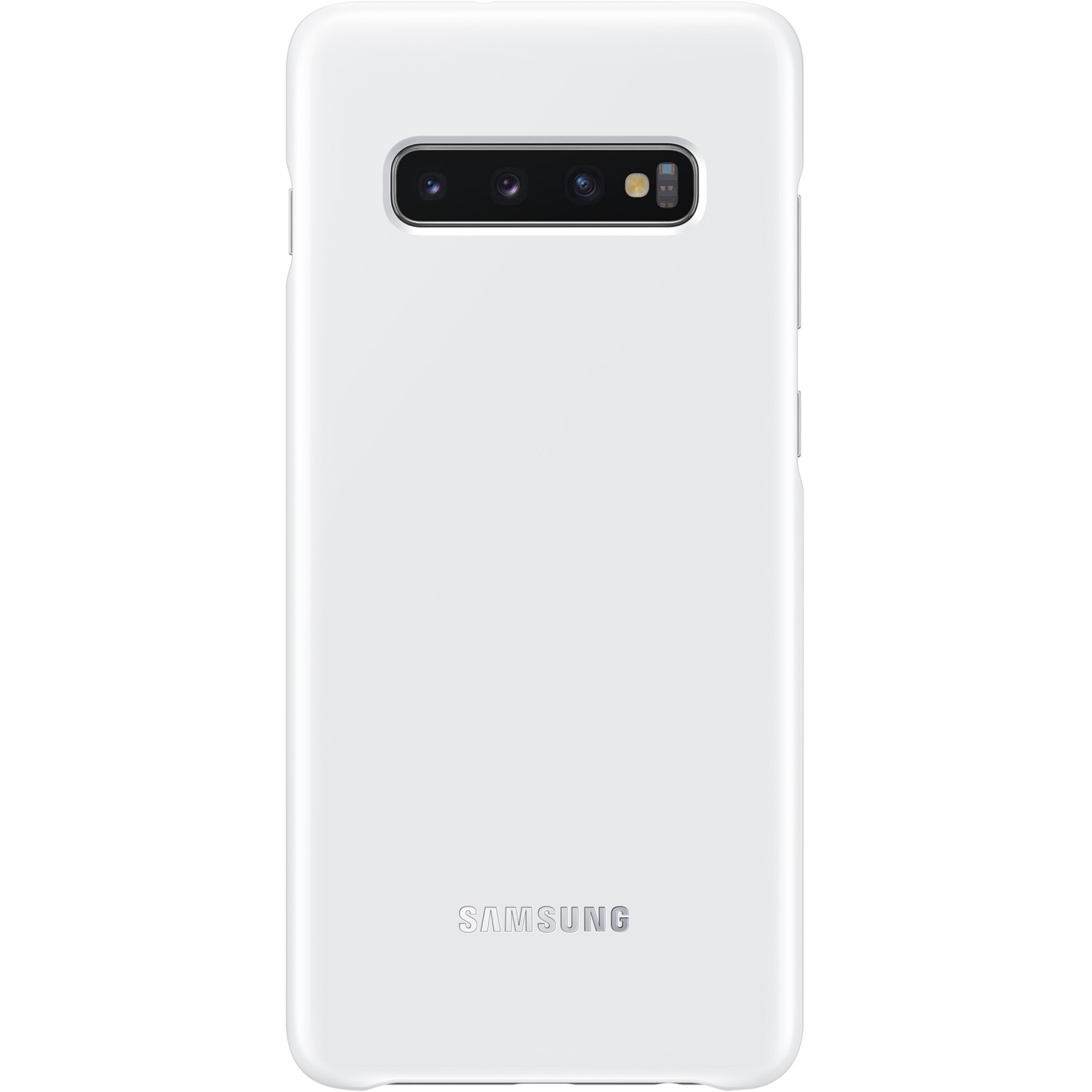 Coque SAMSUNG S10+ affichage LED blanc