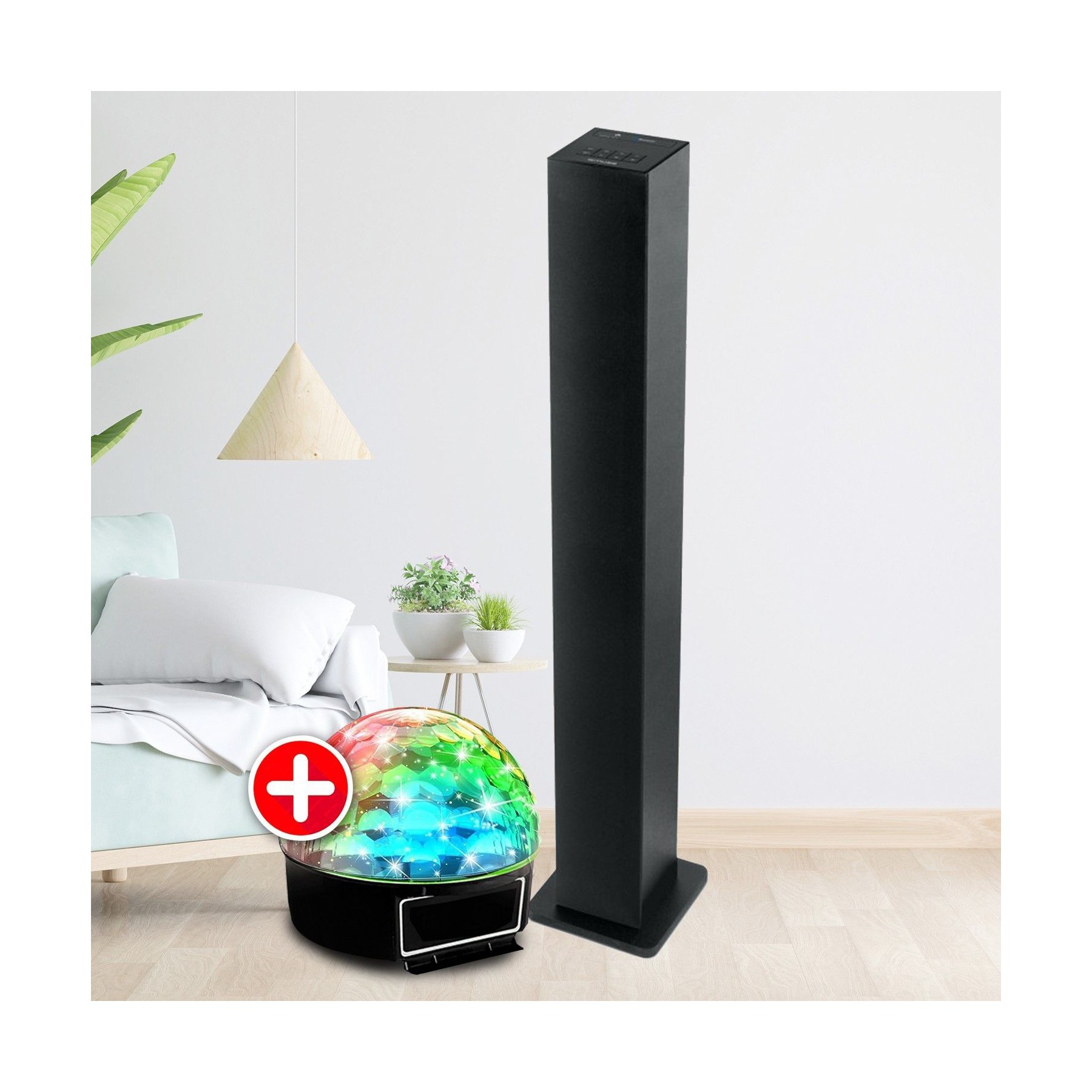 Enceinte Bluetooth INOVALLEY Tour de son HIFI, Muse M-1050 BT Enceint