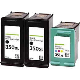 Cartouche d'encre SHOP-STORY Pack de Cartouches Compatibles HP 350-35