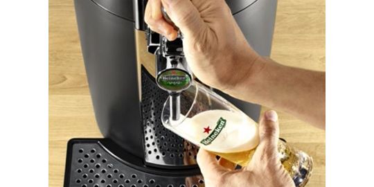Tireuse KRUPS YY2932FD Beertender Noir et métal