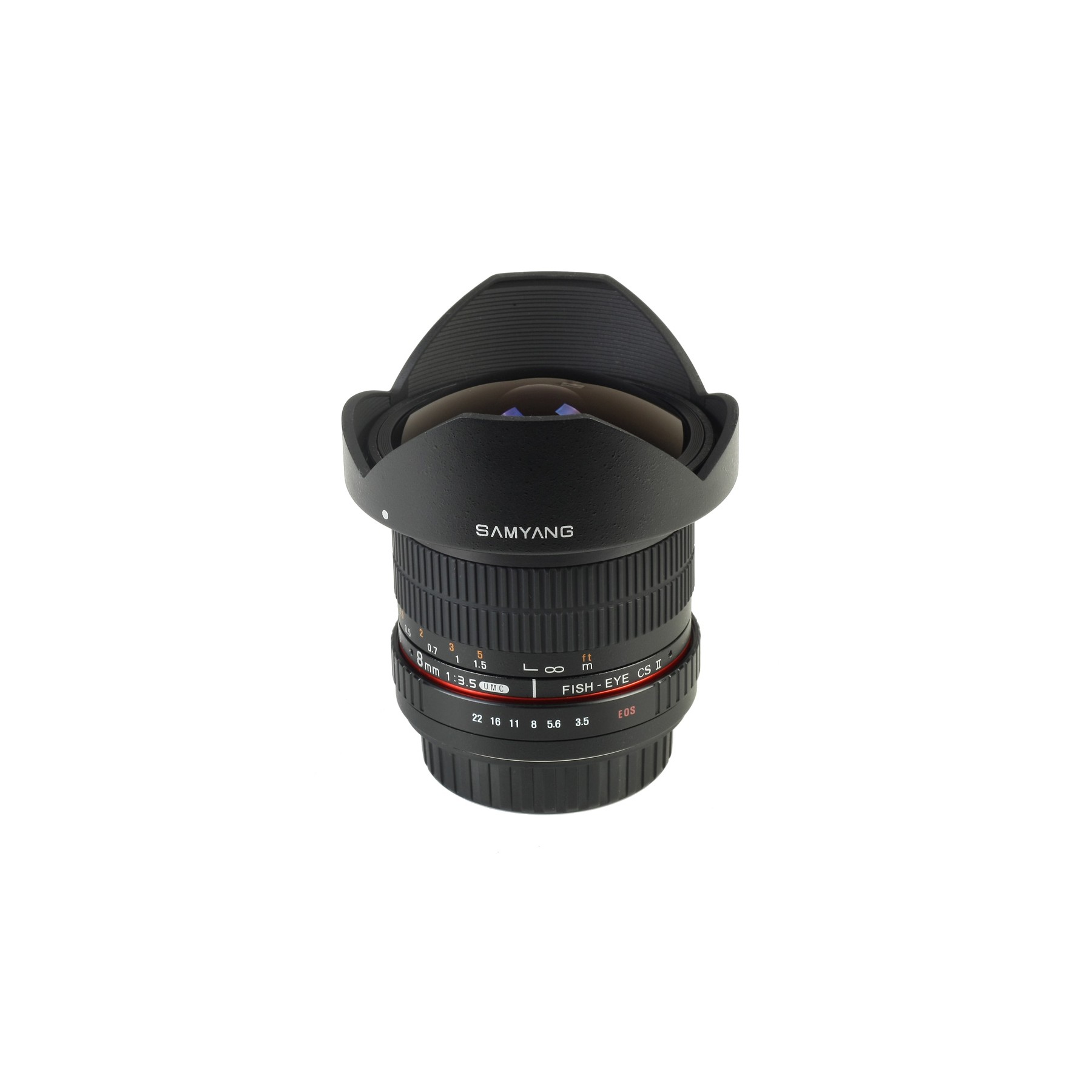 Objectif pour Reflex SAMYANG 8mm f/3.5 UMC Fisheye CS II Nikon