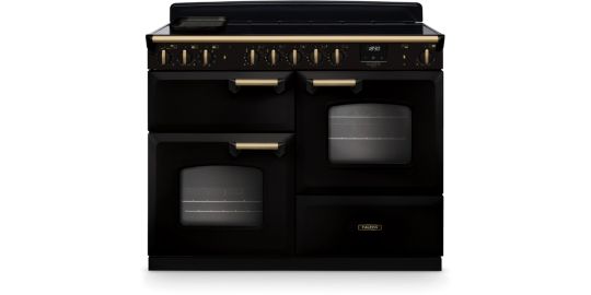 Piano de cuisson induction FALCON NGC TAB IND 110 CM NOIR LAITON ANTIQUE