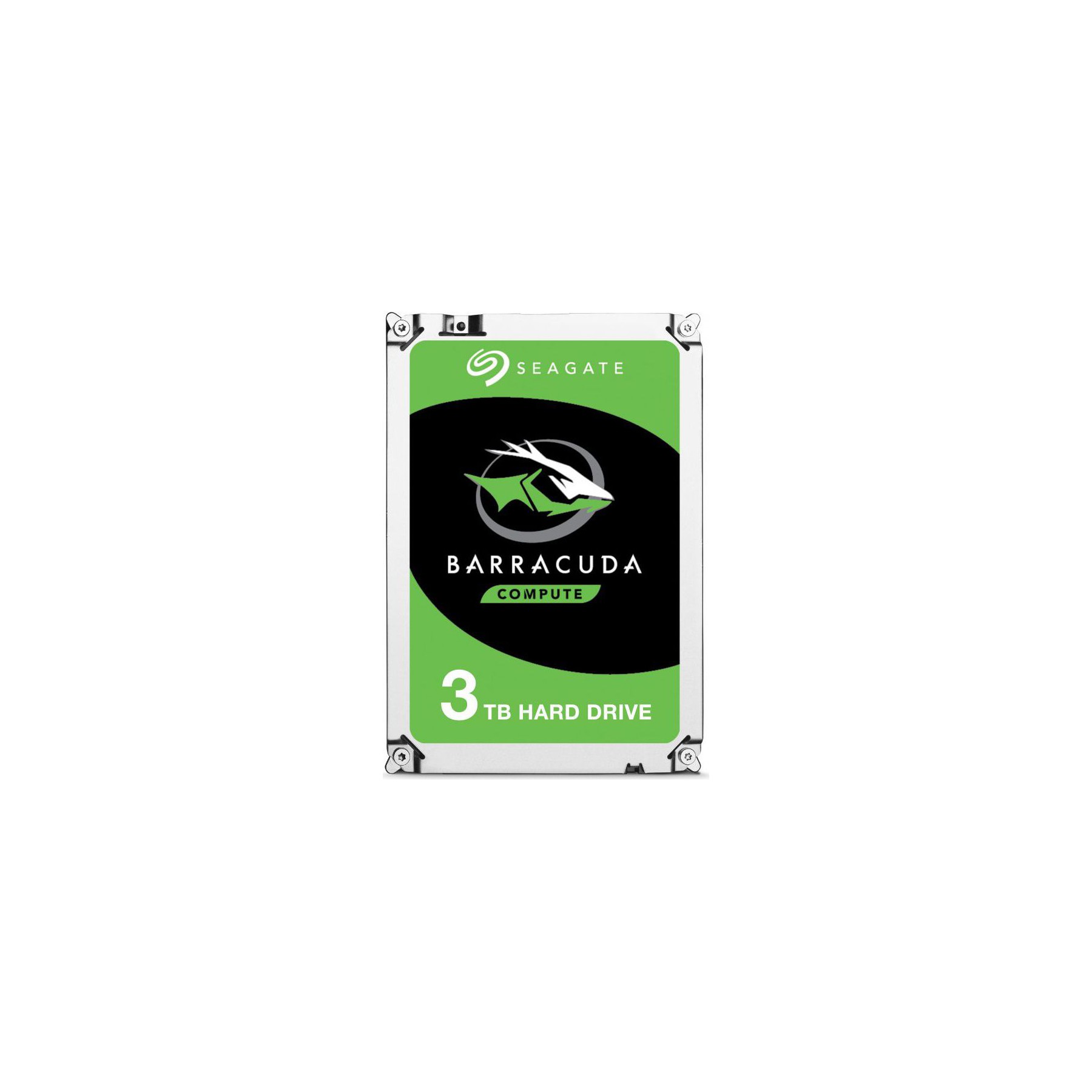 Disque dur interne SEAGATE Seagate BarraCuda HDD, SATA 6G, 7200RPM,