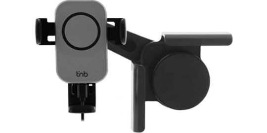 Support smartphone TNB 15W pour Tesla noir et gris