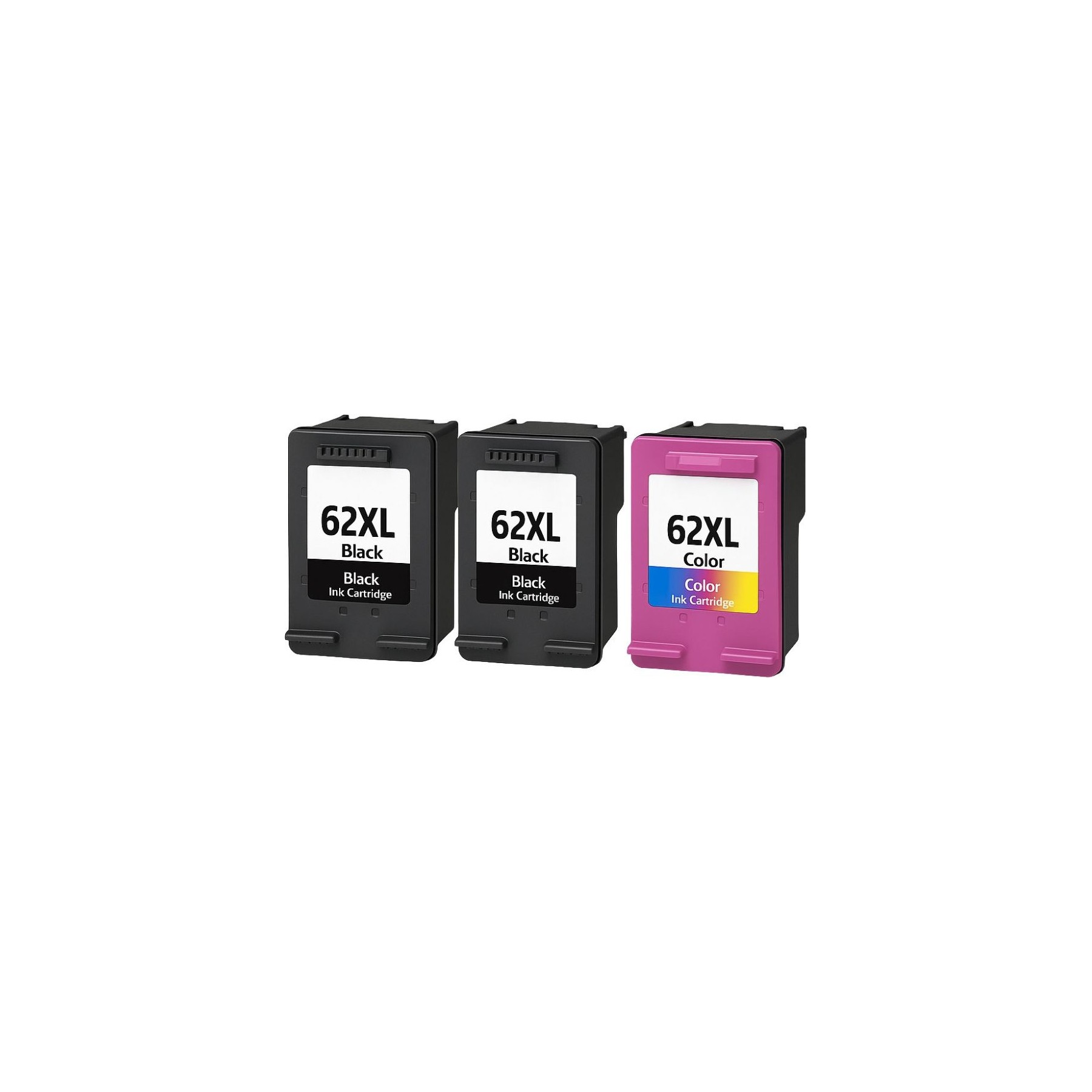 Cartouche d'encre SHOP-STORY Pack de Cartouches Compatibles HP 62XL p