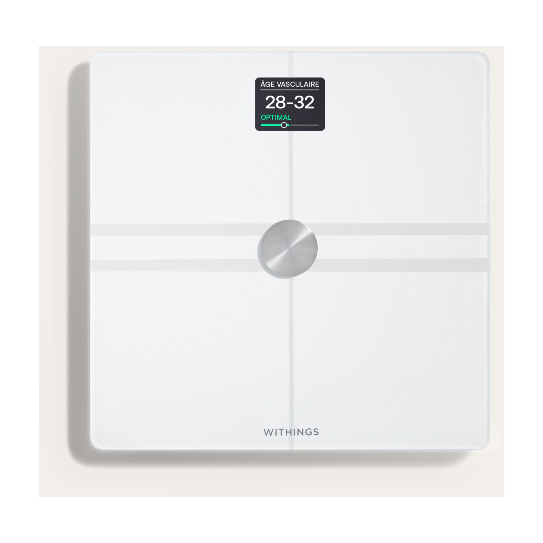 Pèse personne connecté WITHINGS Body Comp Blanc