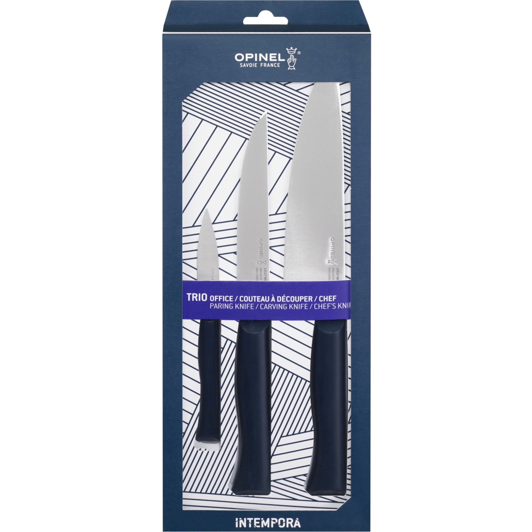 Couteau OPINEL trio intempora No218