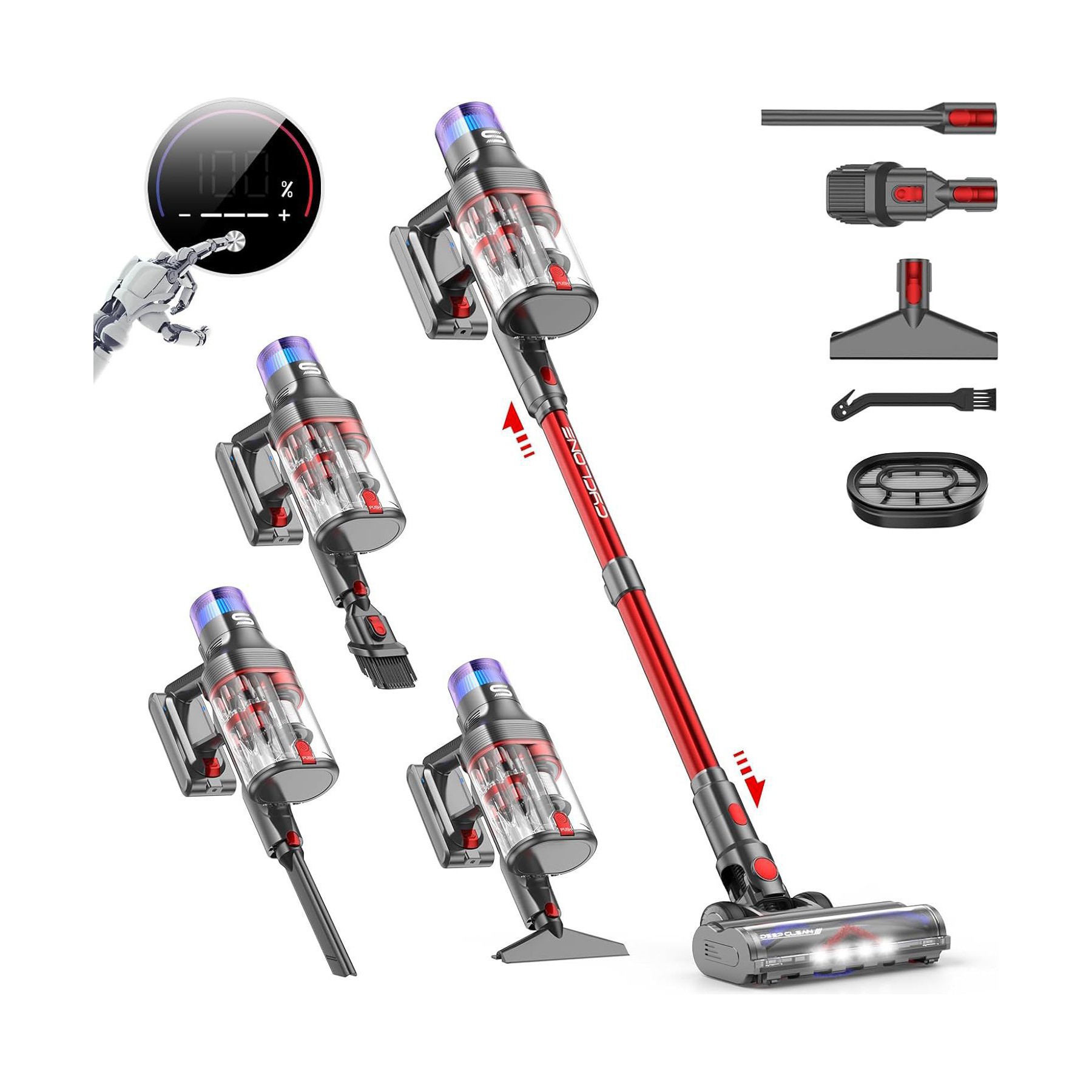 Aspirateur balai VSTOKY V15PROMAX Reconditionné