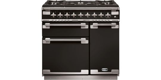 Piano de cuisson gaz FALCON ELISE90 MIXT NOIR BRILLANT