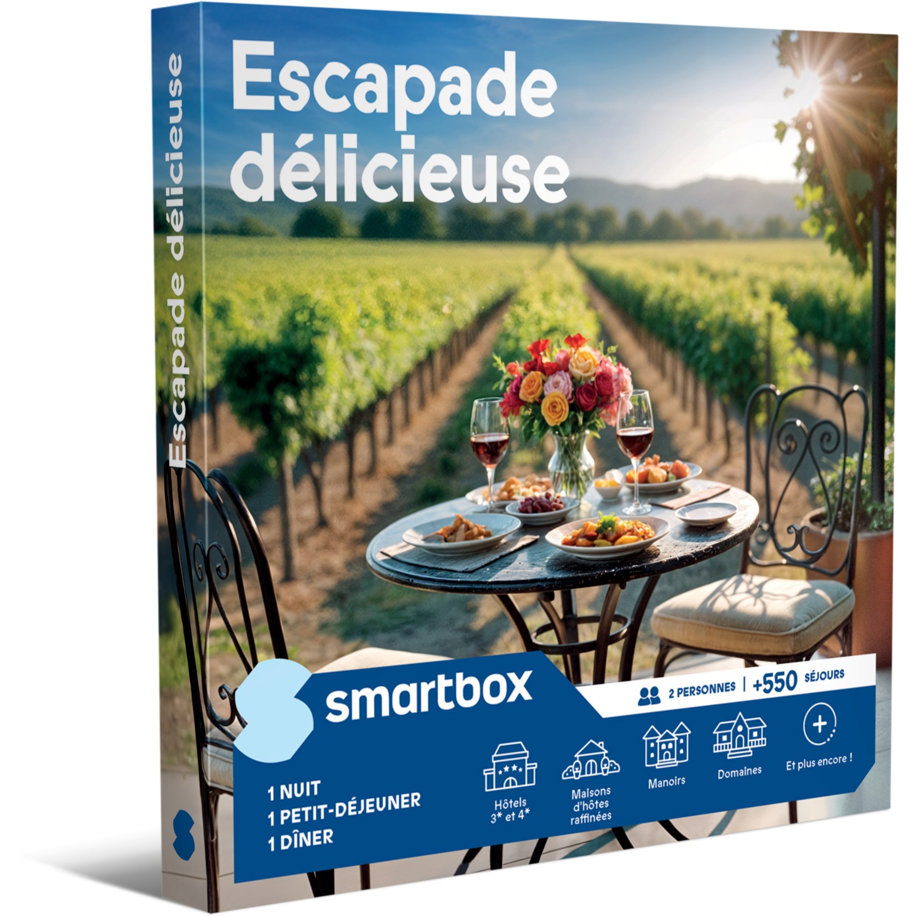 Coffret cadeau SMARTBOX Escapade Délicieuse