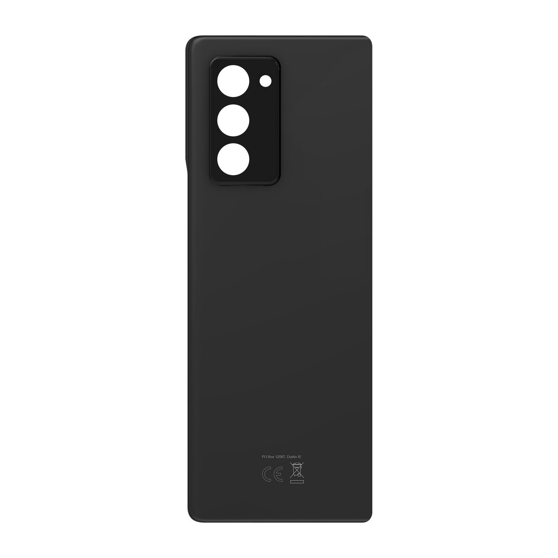 Pièce détachée SAMSUNG Vitre Arrière Samsung Z Fold 2 Noir
