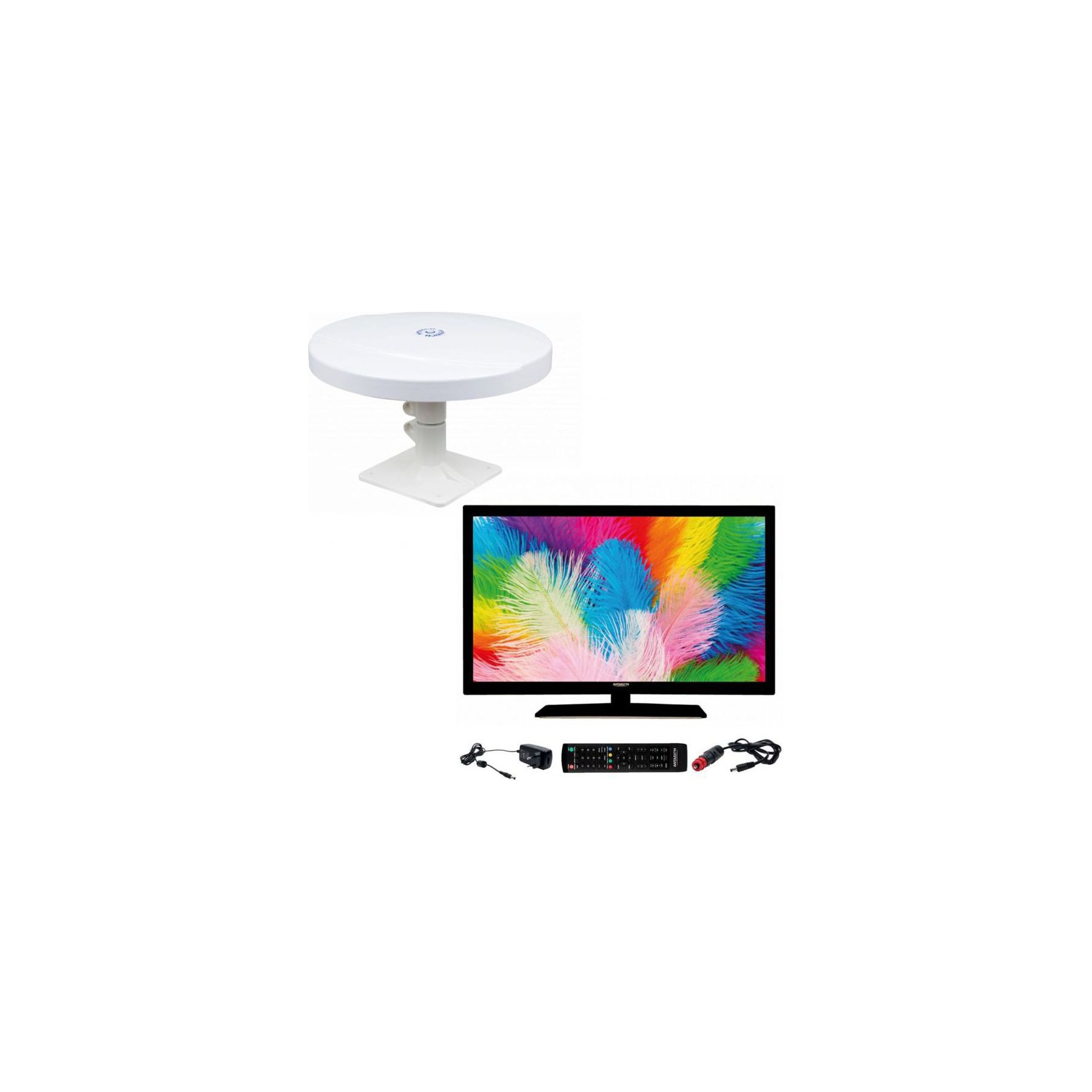 TV LED ANTARION Pack  Tv Led 22" 55cm Téléviseur Full Hd