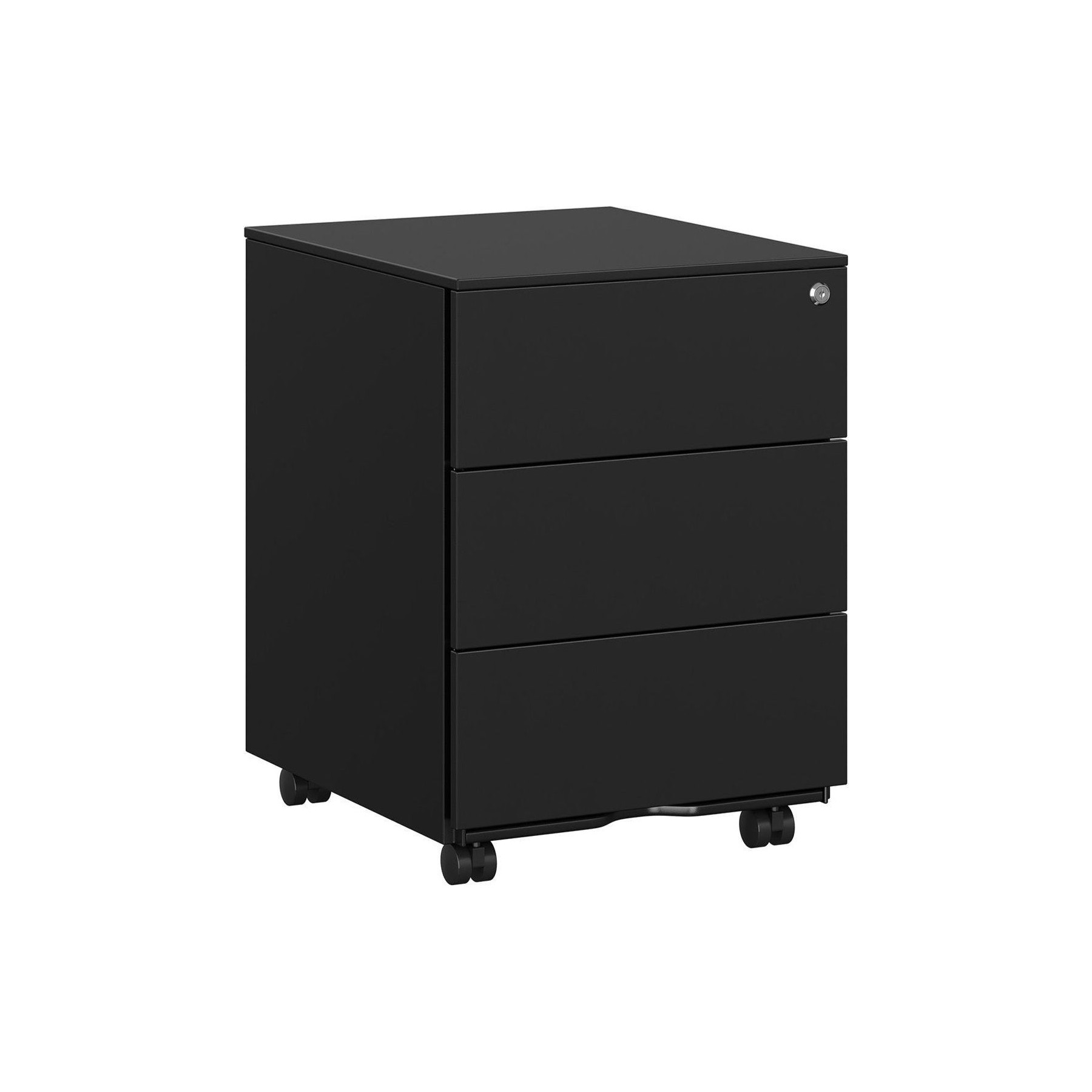 Armoire HELLOSHOP26 Caisson armoire de bureau mobile verroui