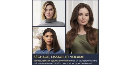 Sèche cheveux professionnel BABYLISS Multistyler Air Wand AS6550E