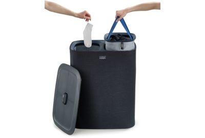 Panier à linge JOSEPH JOSEPH 90 litres noir