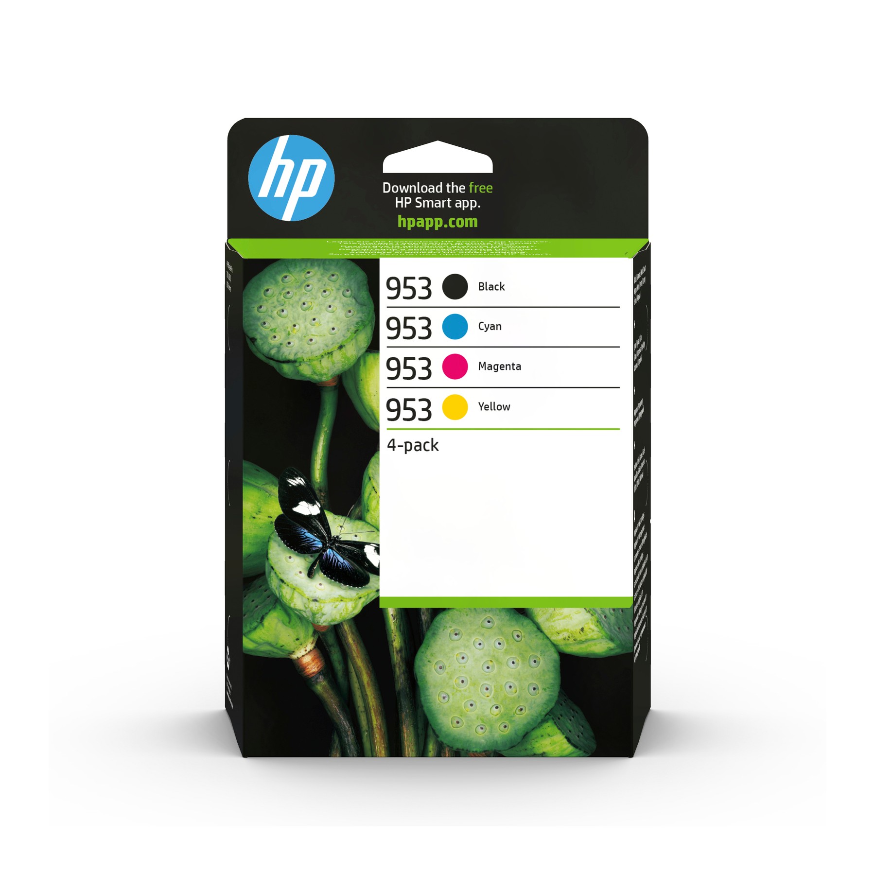 Cartouche d'encre HP Pack Multipack 953 Originales (Noir + 3 Couleurs) - 3HZ51AE