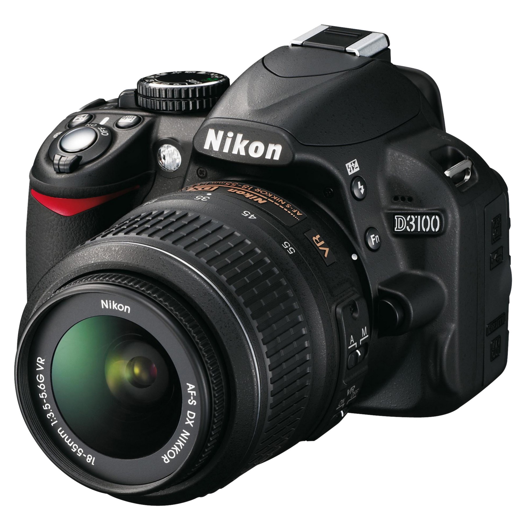 Appareil photo Reflex NIKON D3100 + 18-55mm VR + 4Go Reconditionné