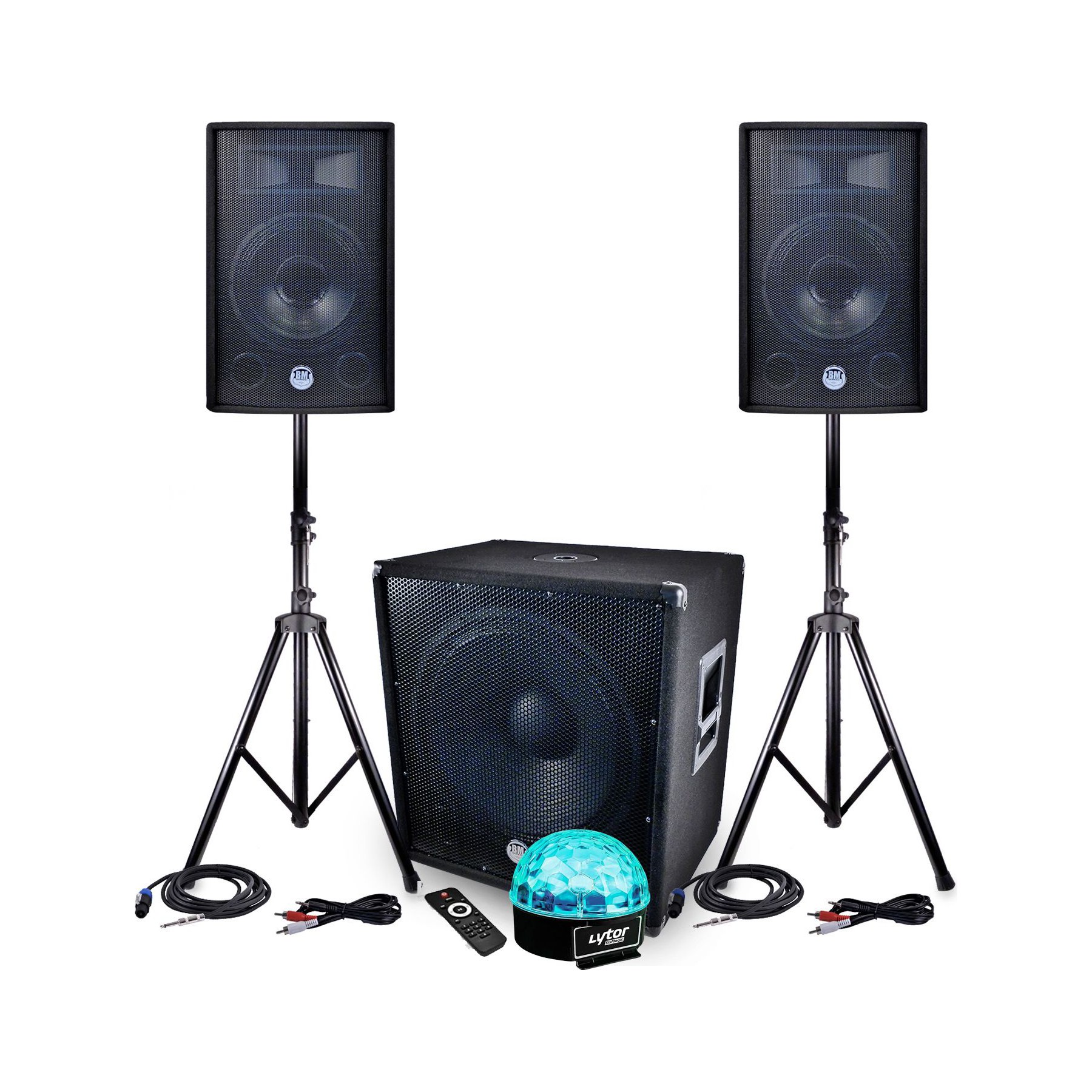 Pack sono BM SONIC Kit PACK SONO BM SONIC 1512 2200W Encein