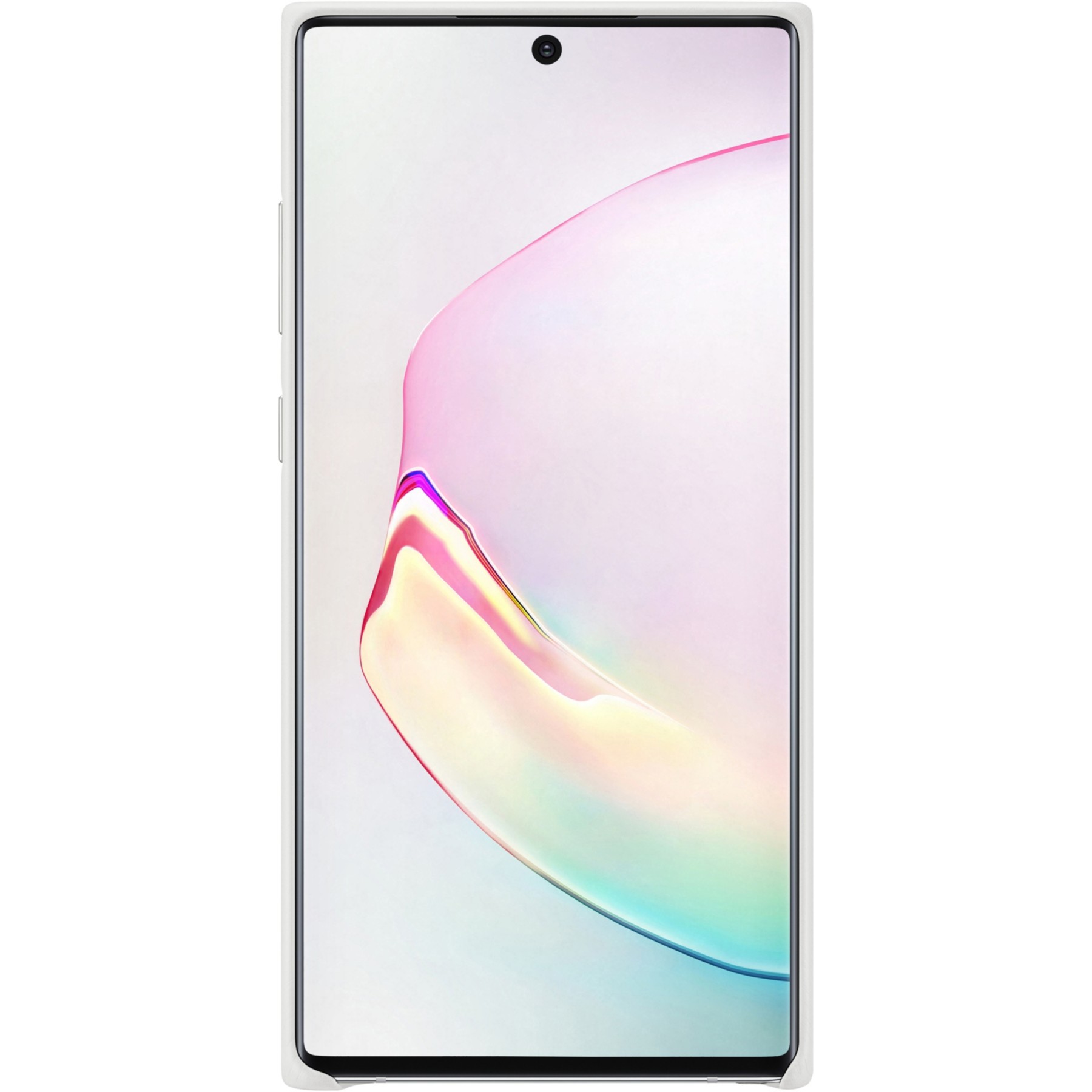 Coque SAMSUNG Note 10+ Cuir blanc