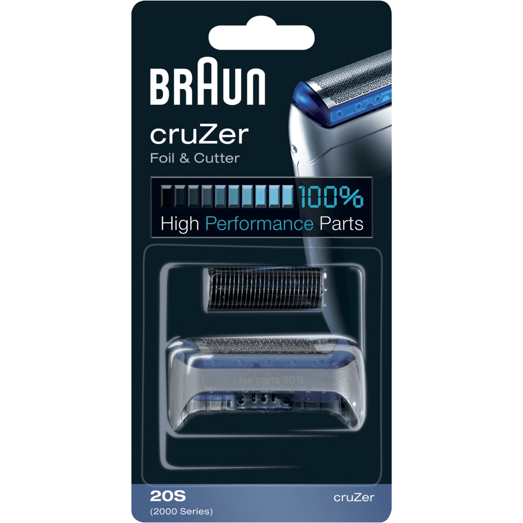 tête de rasoir BRAUN 20S cruzer