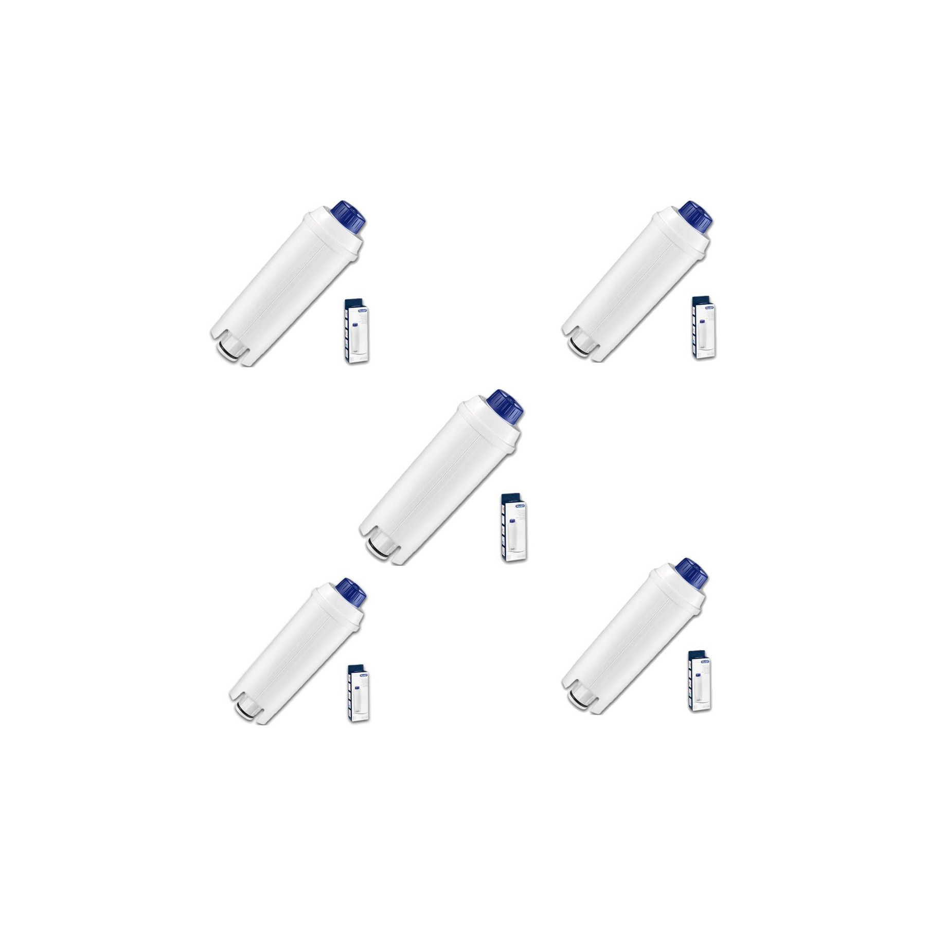Filtre DELONGHI Lot de 5 filtres adoucisseur d'eau modèl