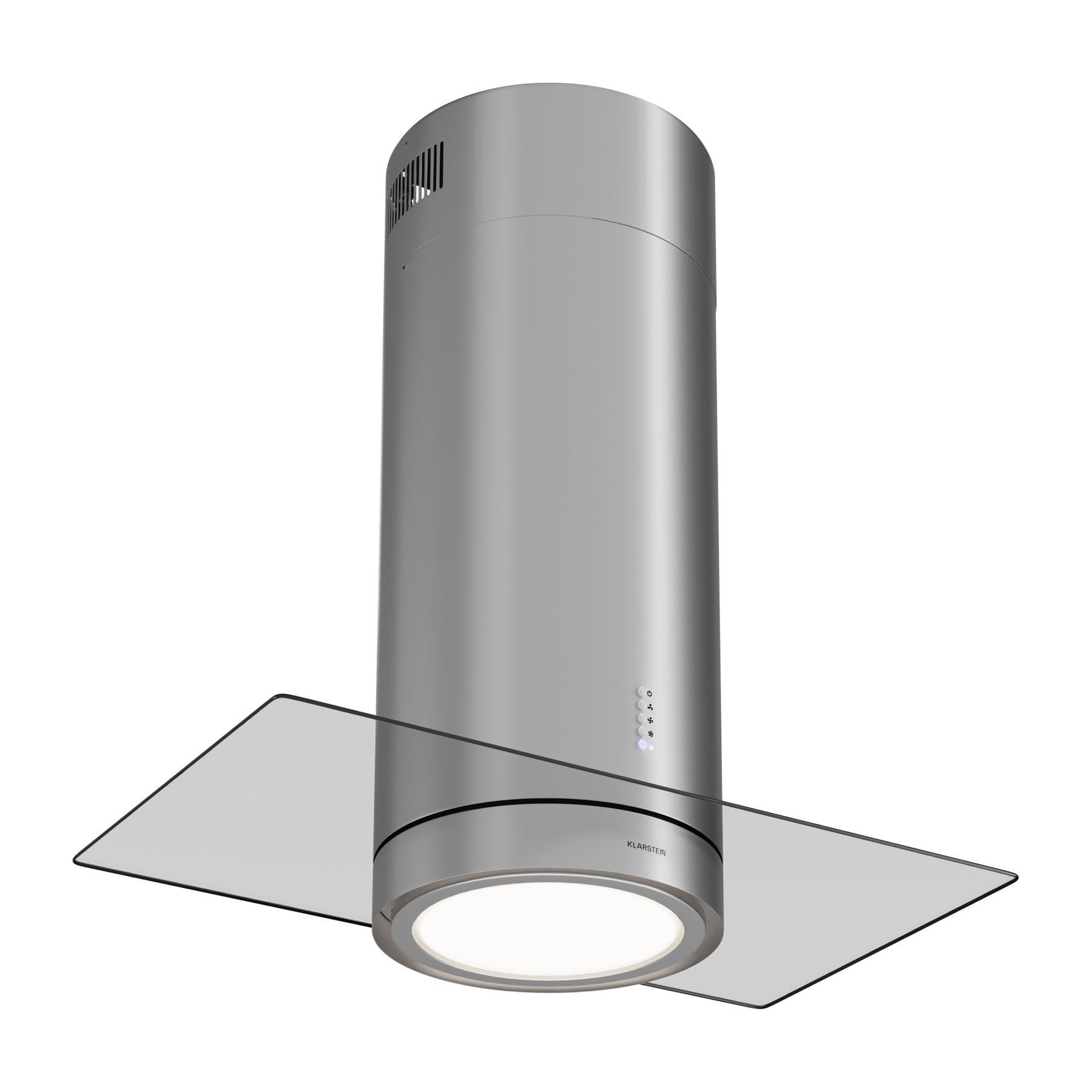 Hotte décorative îlot KLARSTEIN Beretta Premium îlot  544 m³/h LED inox