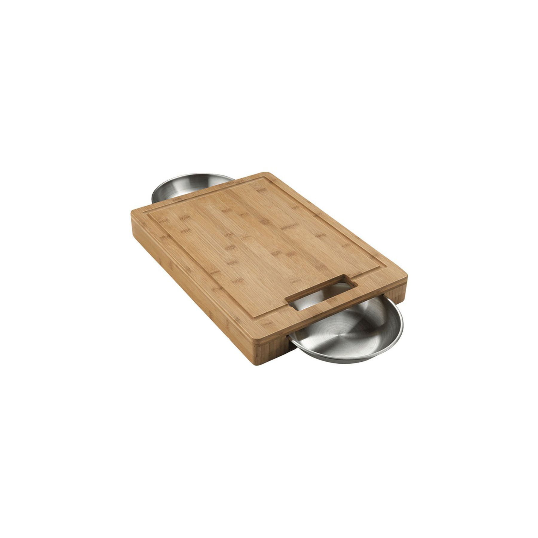Ustensile barbecue NAPOLEON Planche à découper PRO en bambou avec 2