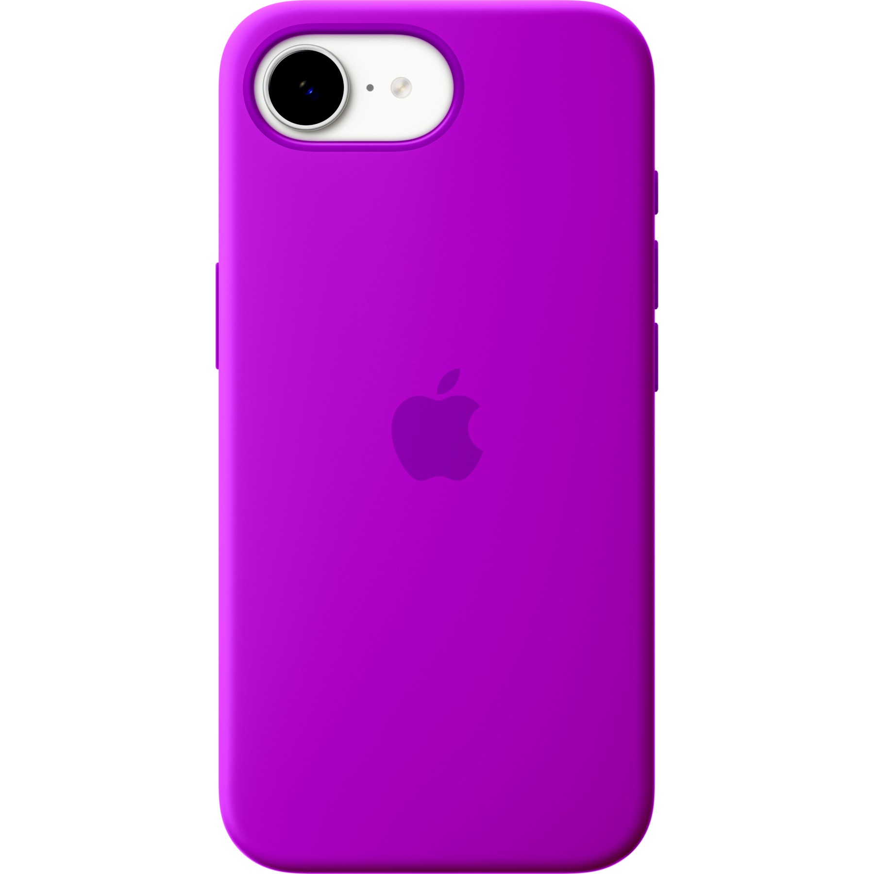 Coque APPLE iPhone 16e/17e silicone Fuchsia