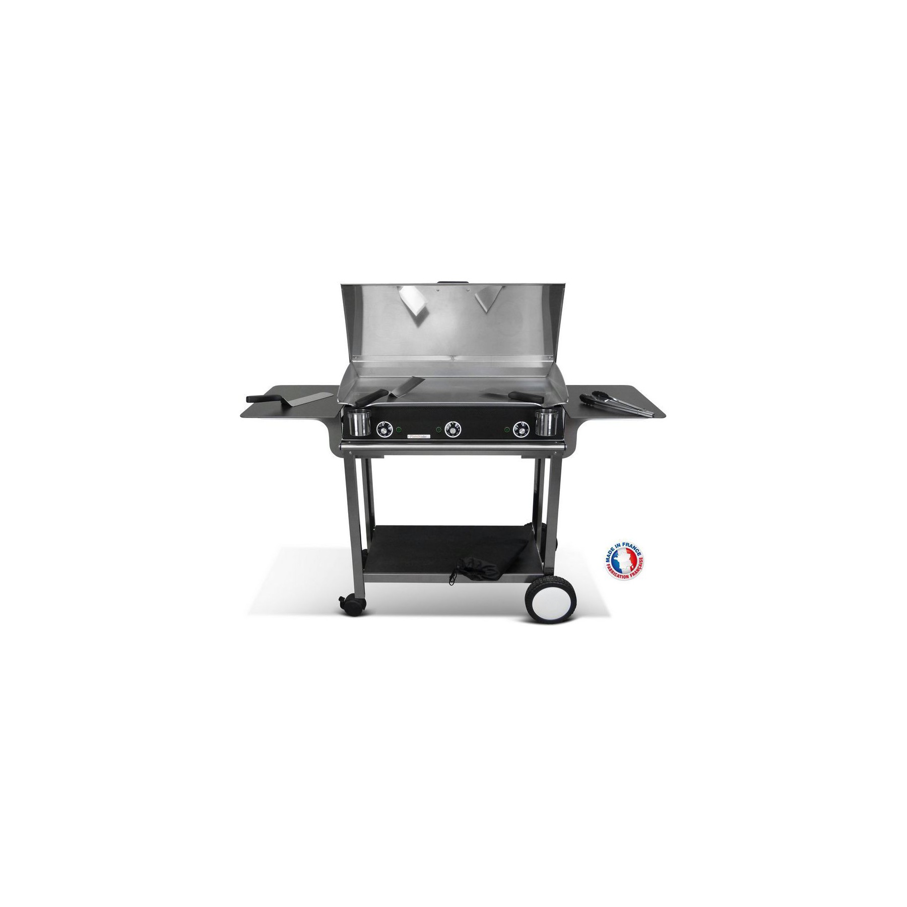 Plancha électrique PLANCHAELEC Pack LUX 830 CARBON - CHARIOT RIVOLI