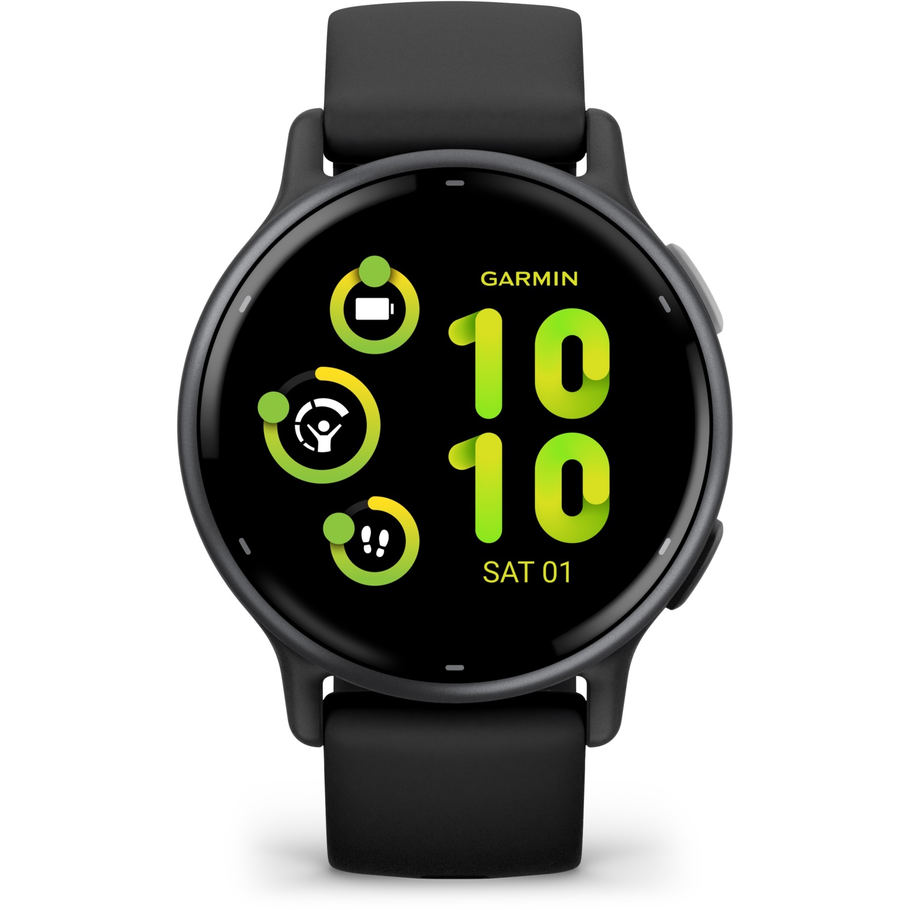 Montre sport GARMIN Vivoactive 5 Forme et santé GPS AMOLED BT 42 mm Noir